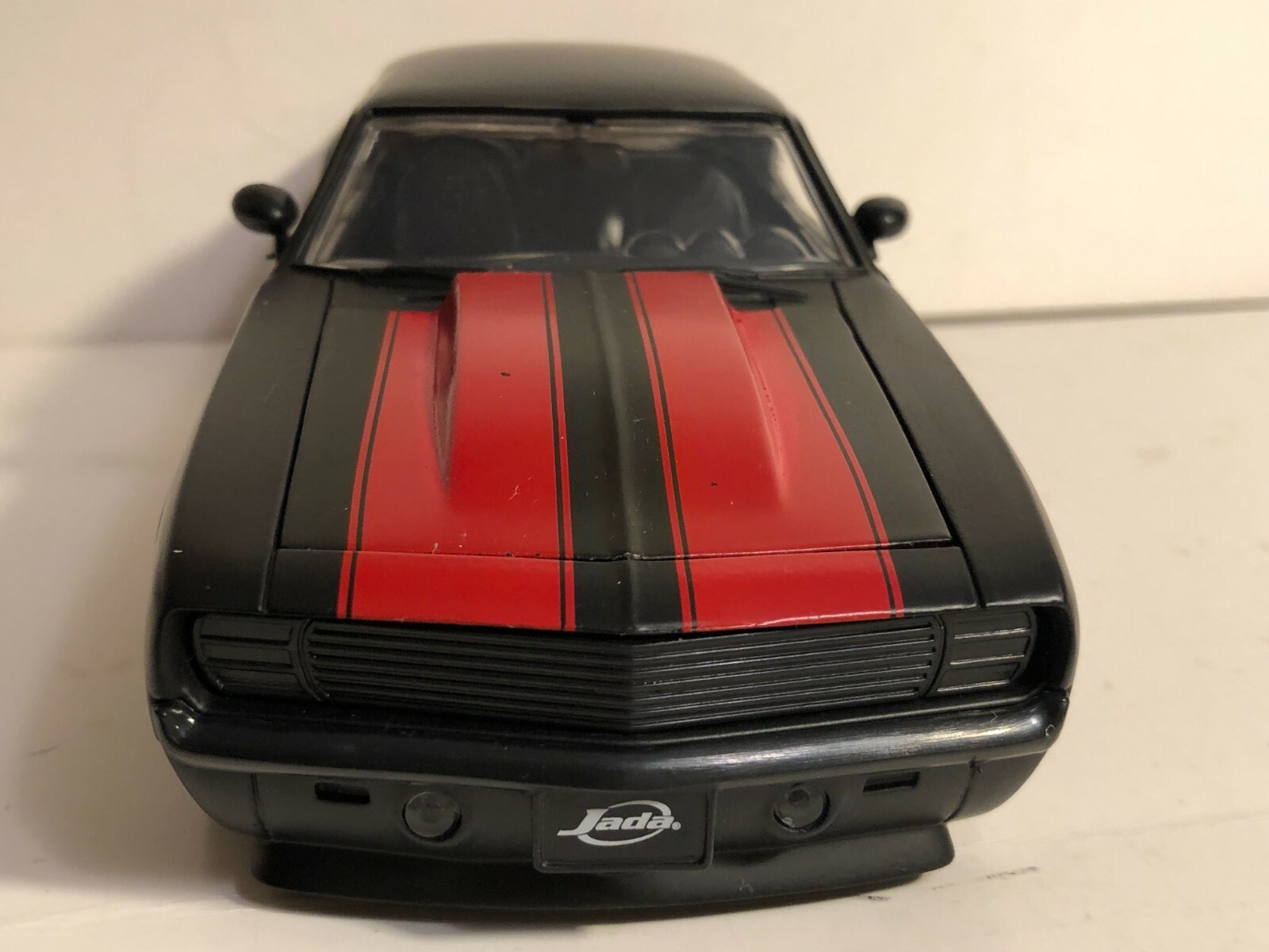 JADA BIGTIME BTM 1969 CHEVY CAMARO Z28 MATTE BLACK W/ RED 1:24 NEW NO BOX