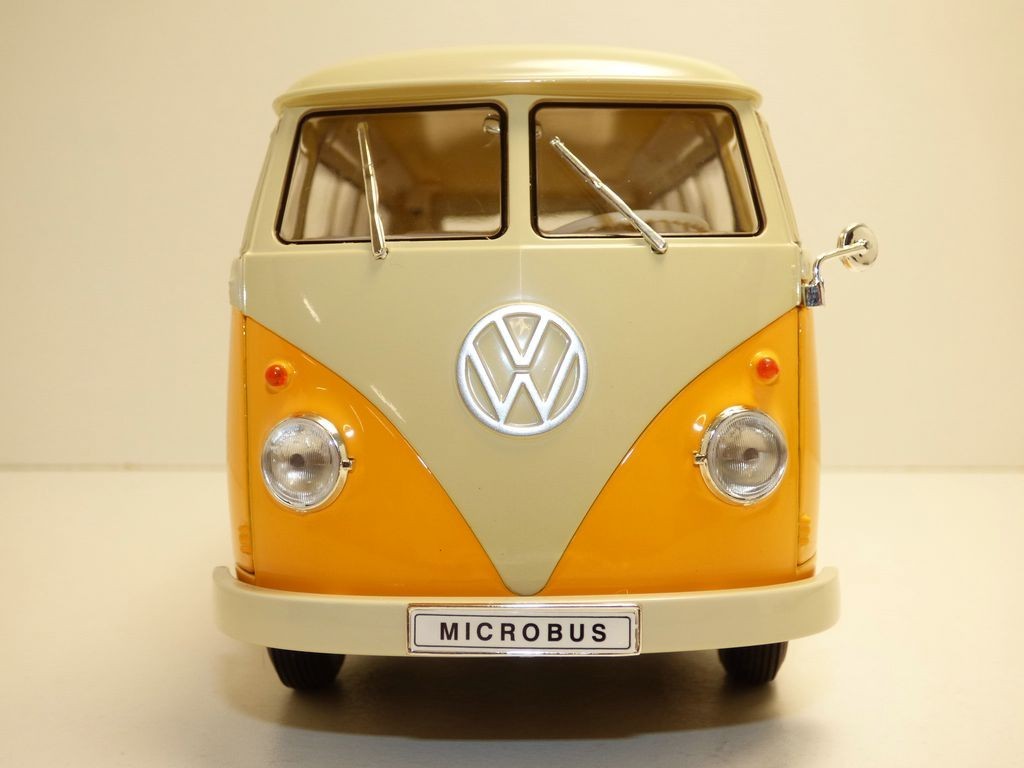VOLKSWAGEN COMBI T1 jaune 1/18 – samba bus microbus