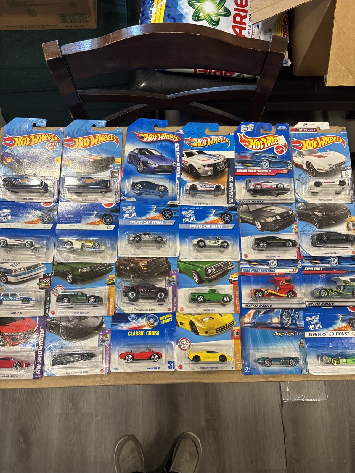 NIP Lot Of 24 Hot Wheels Mixed Cars Trucks