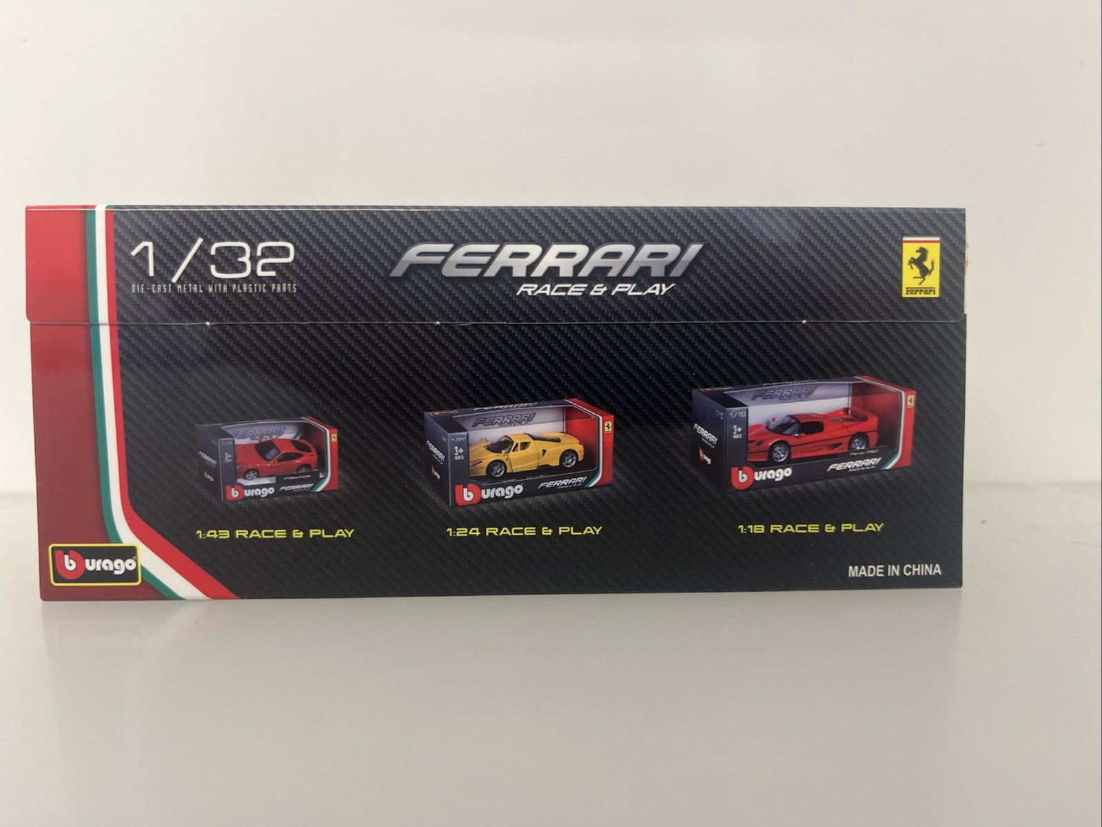 Bburago Ferrari 458 Italia Race And Play 1:32 Die Cast Vehicle