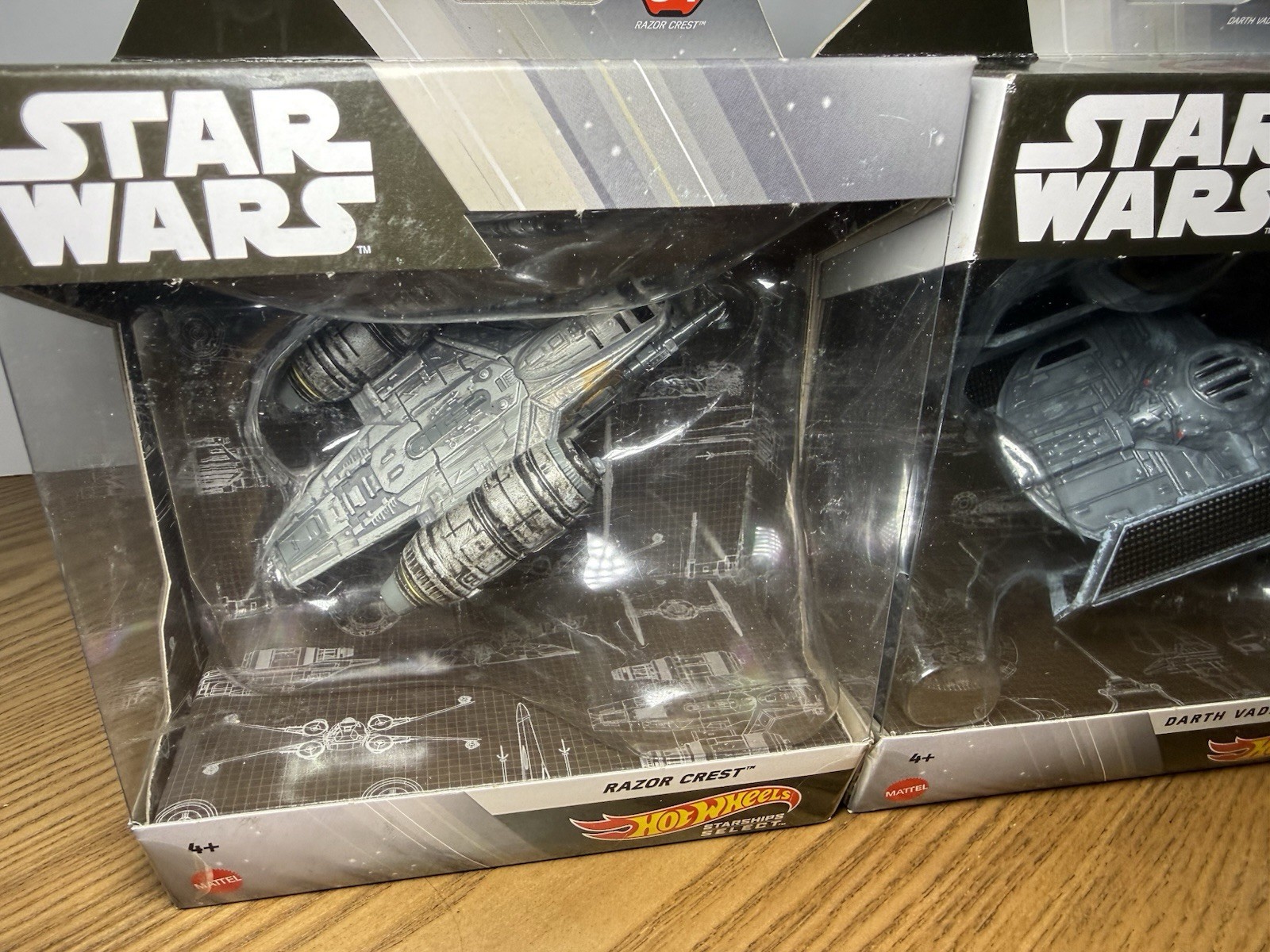 Hot Wheels Star Wars Starship Select, Lot Of 14 Sealed ~ AT-ST, Imperial Shuttle