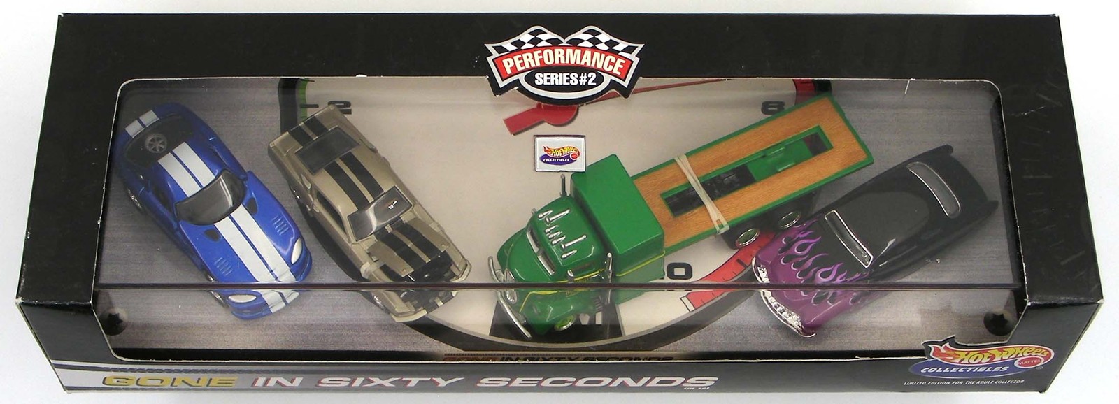 Gone In Sixty Seconds 4 Car Set Mustang Merc COE Viper Hot Wheels Collectibles