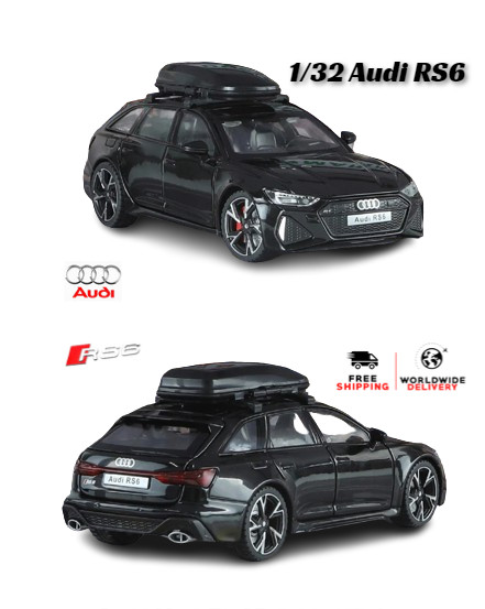 1:32 Audi RS6 Avant Alloy Station Wagon Model Sports Toy Car
