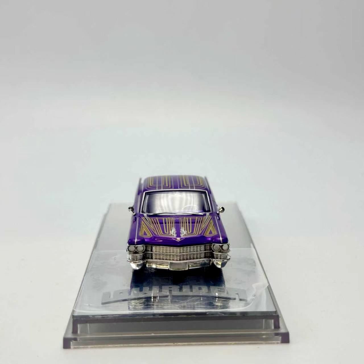 97M 1:64 1964 Coupe Coupe DeVille LowRider Diecast Model Car