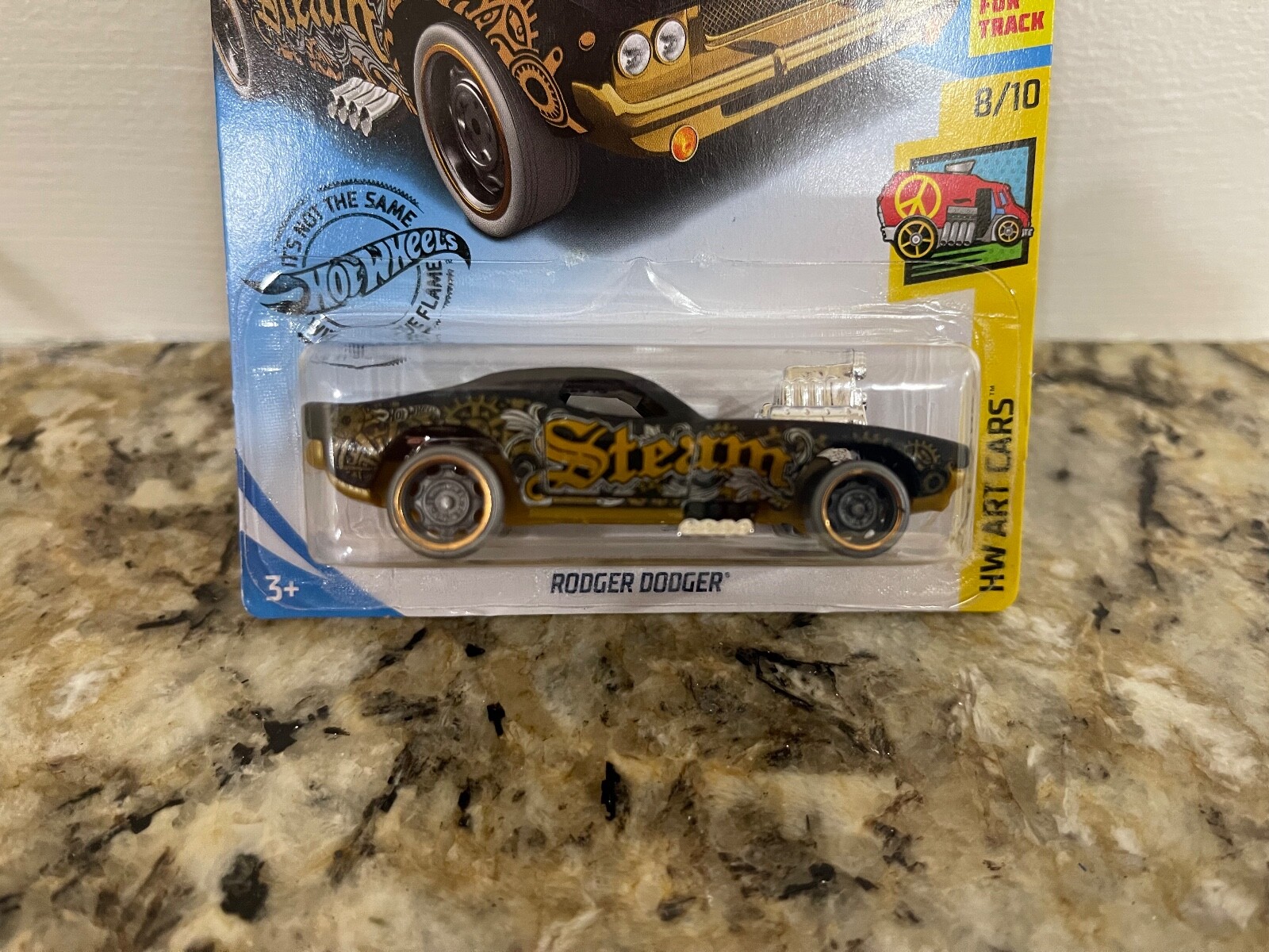 Hot Wheels HW Art Cars Rodger Dodger Kroger’s exclusive Steampunk Variant