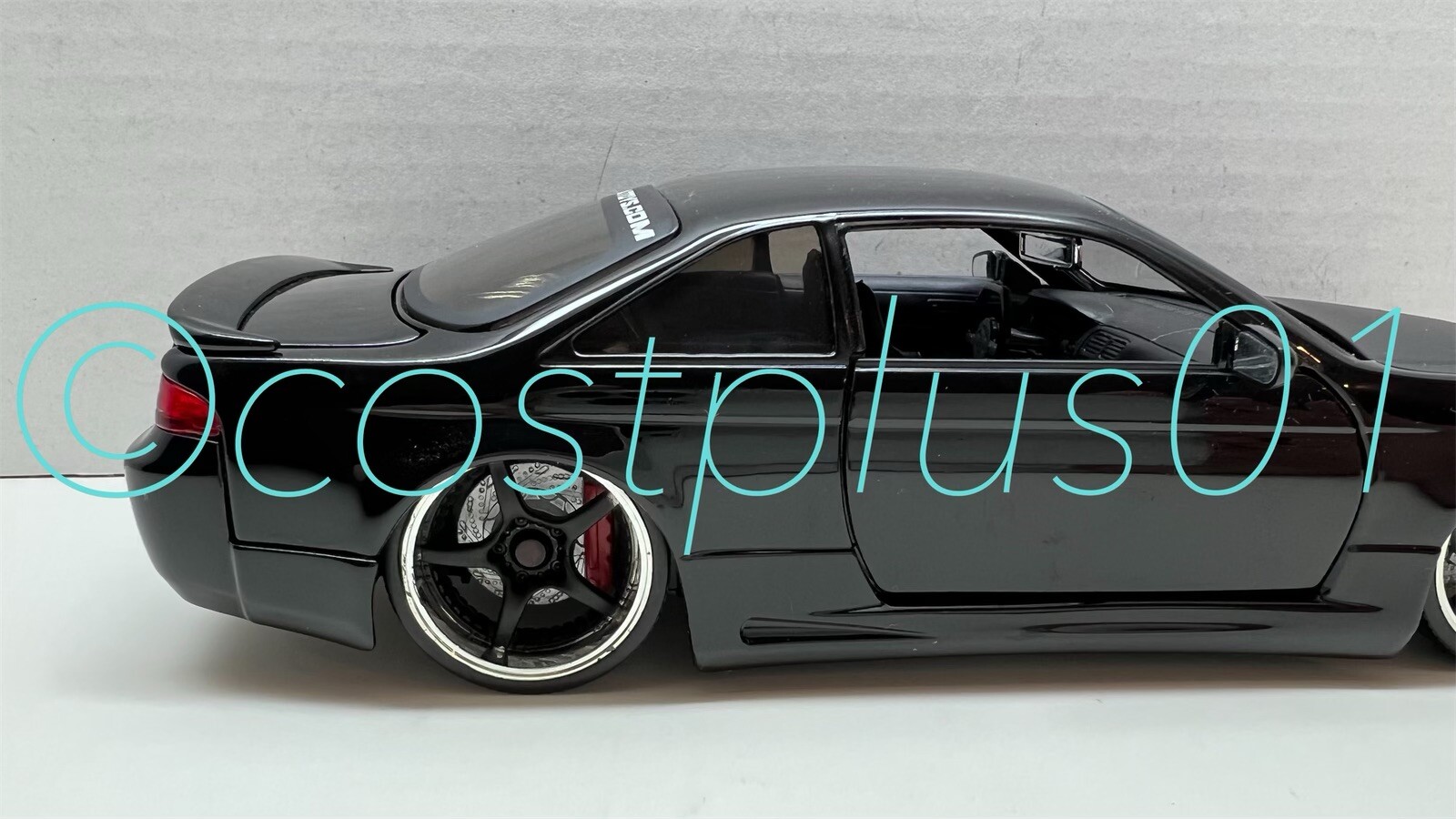 JADA OPTION D 1998 NISSAN 240SX S 14 1:24 BLACK ***