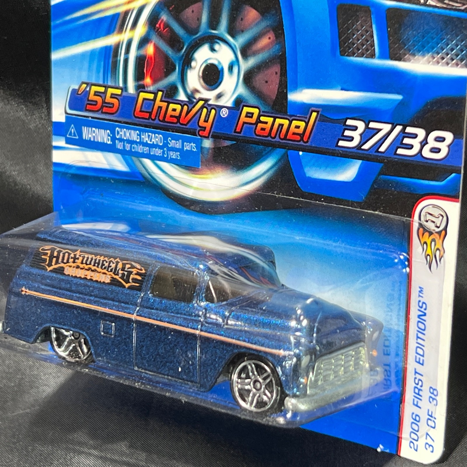 Hot Wheels 2006 First Editions ’55 Chevy Panel Truck HW Choppers Diecast #37/38