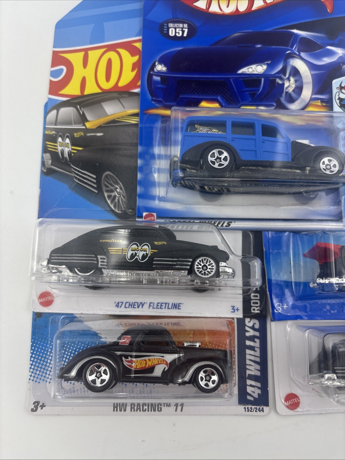 Hot Wheels ’40s 1940s LOT of 5 Woody Fleetline Truck Willy’s