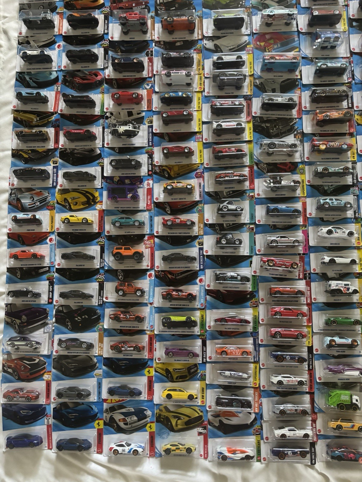 Huge Lot Of 160 Hot Wheels JDM Cars And Luxury Cars Nissan Honda Toyota Ferrari