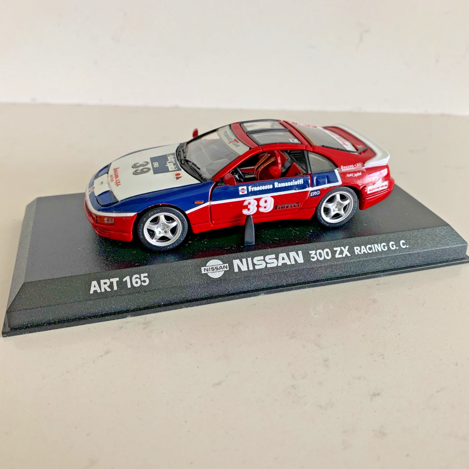 Art 165 Nissan 300ZX Coupe Racing 1:43 1/43 Scale Diecast Model by Detail Cars