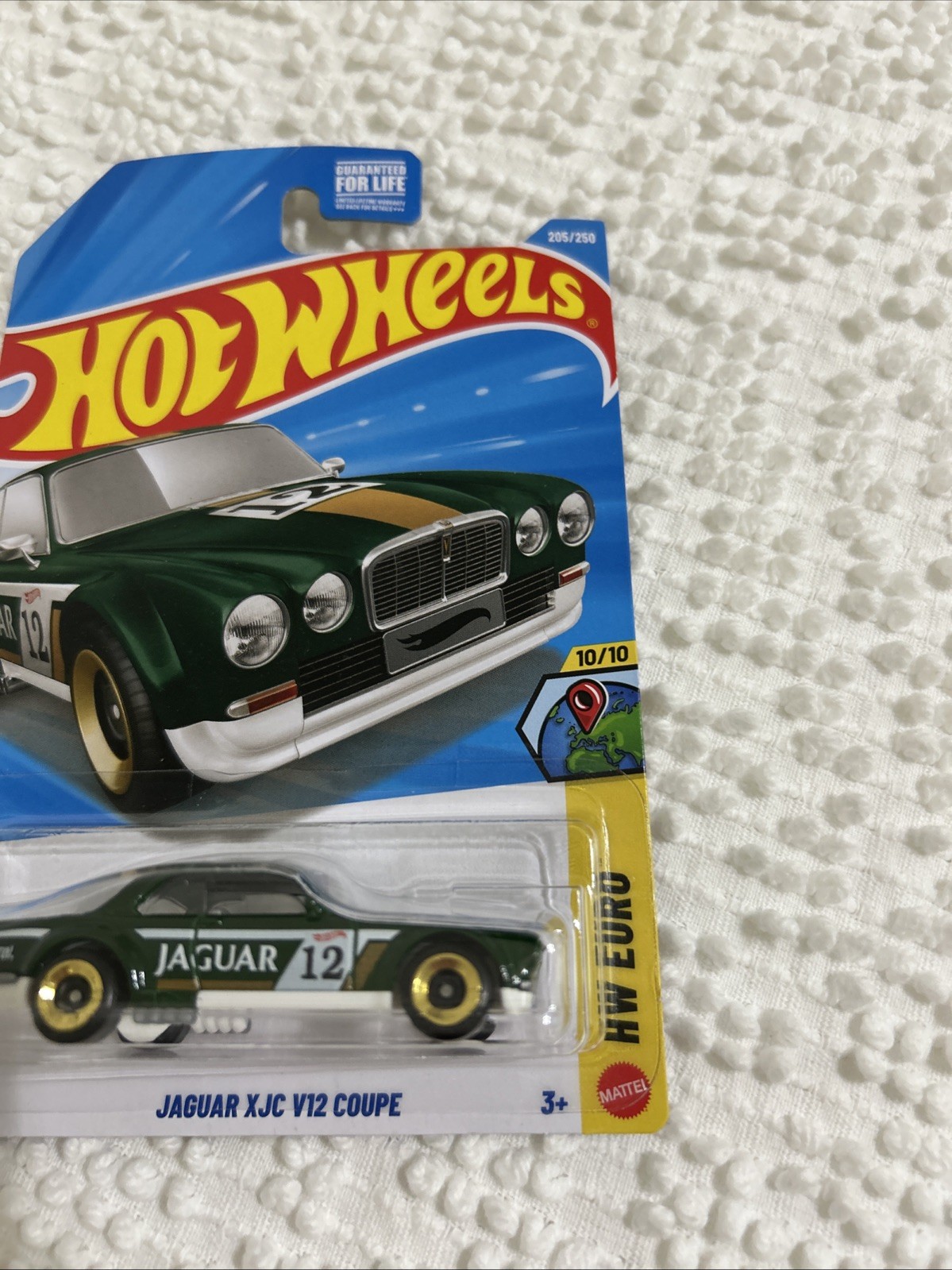Hot Wheels Jaguar XJC V12 Coupe Green #205 Mainline 2026 Case J