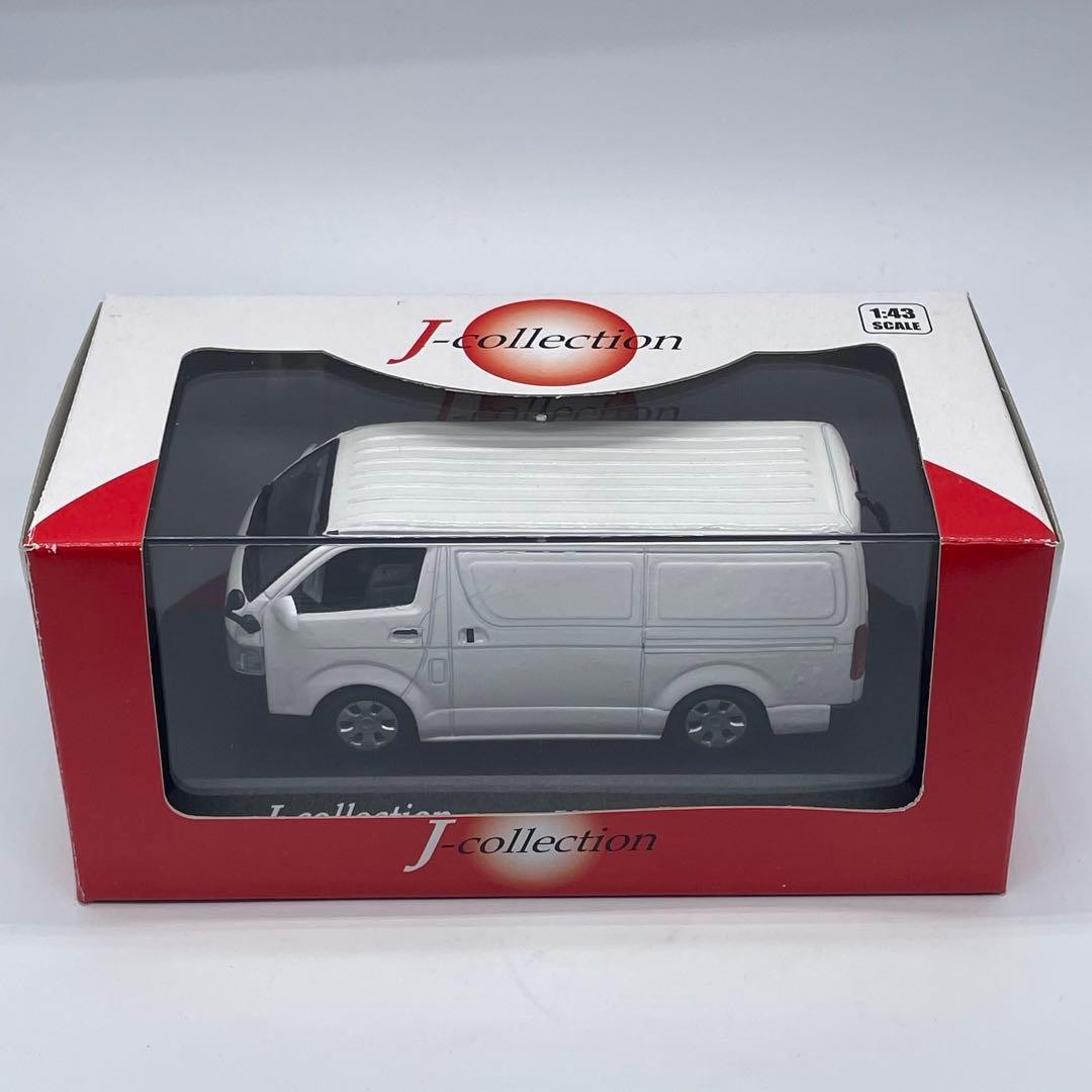 KYOSHO Jcollection TOYOTA HIACE VAN 2005 1/43 Model Car White Diecast 15+