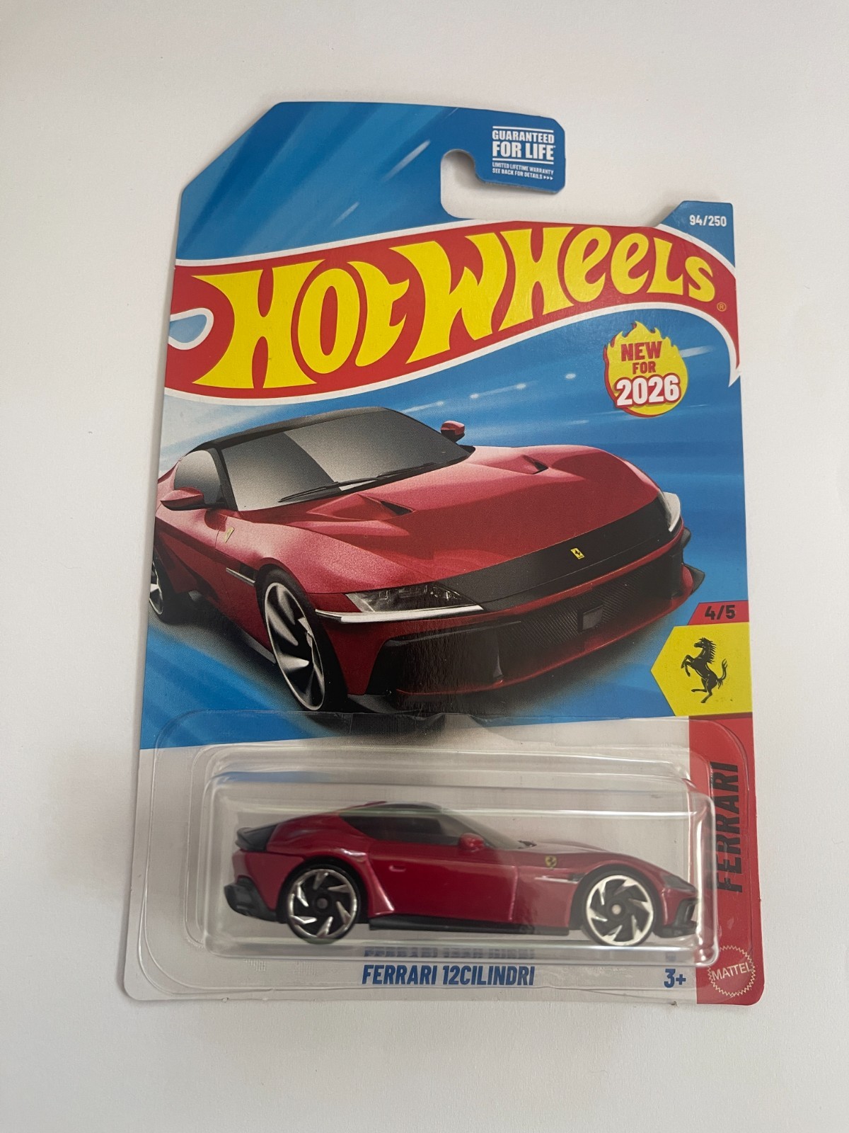 2026 Hot Wheels Ferrari 12Cilindri 94/250