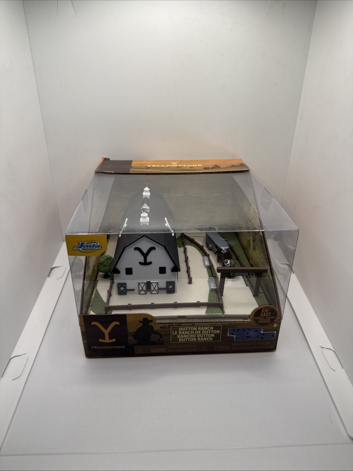 Jada Toys Nano Scene Yellowstone Dutton Ranch Diecast Set White Black Brown 2025