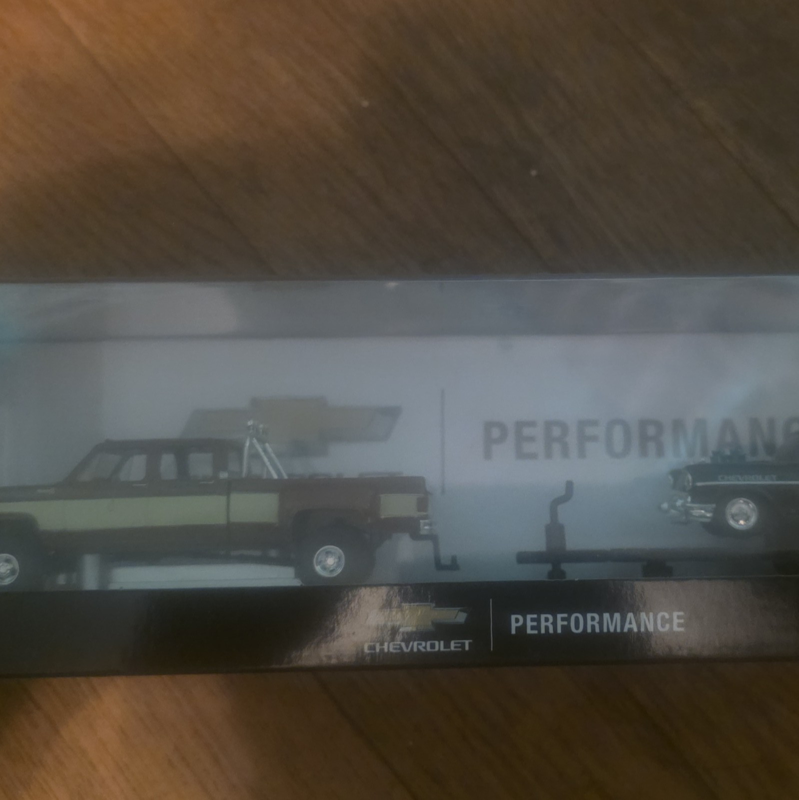 Chevrolet Performance Diecast Transport Truck w/ Trailer Display Case Boxed Set