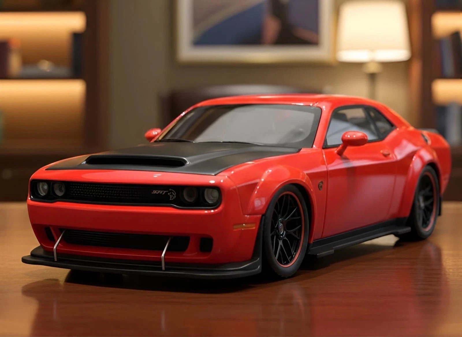 1:32 Ddg SRT Hellcat Redeye Diecast Car Alloy Model – Sound Light Toy Gift