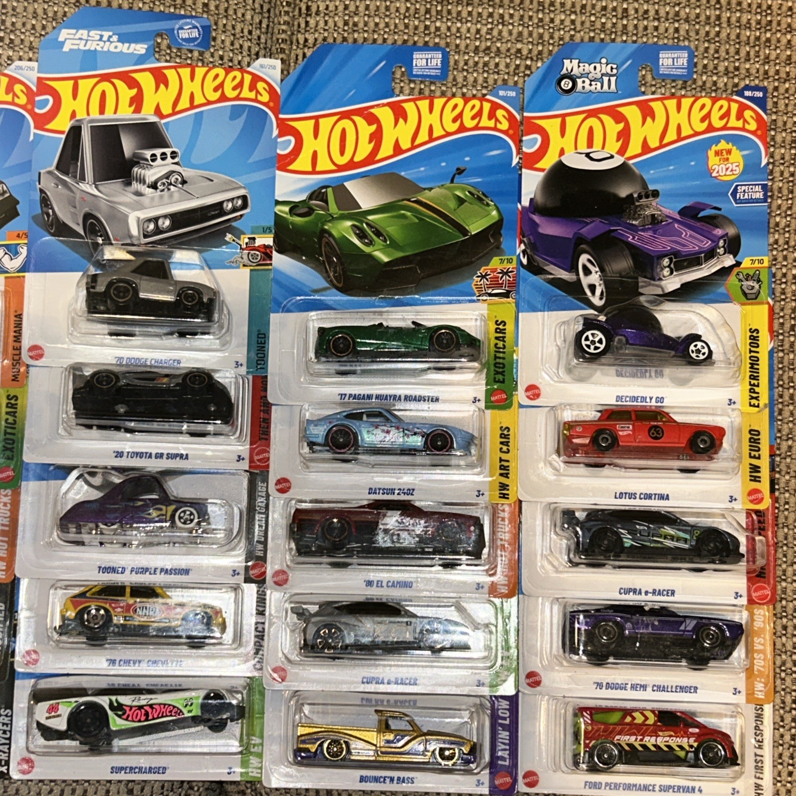 Hotwheels Mainline Lot Mixed Of 25
