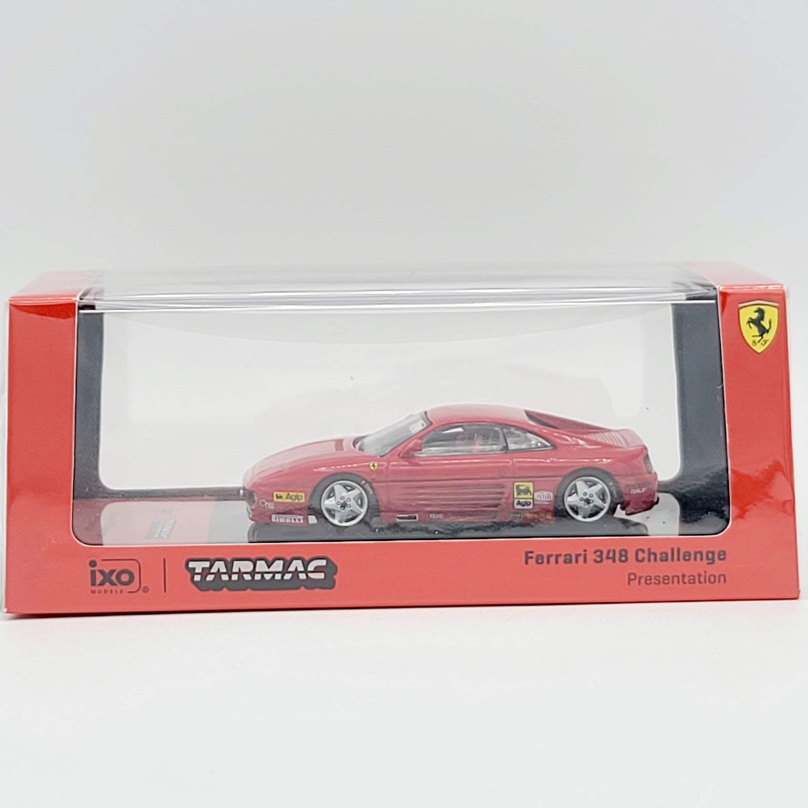 Tarmac Works / iXO Ferrari 348 Challenge Presentation – 1:64 (2025 Hobby64)