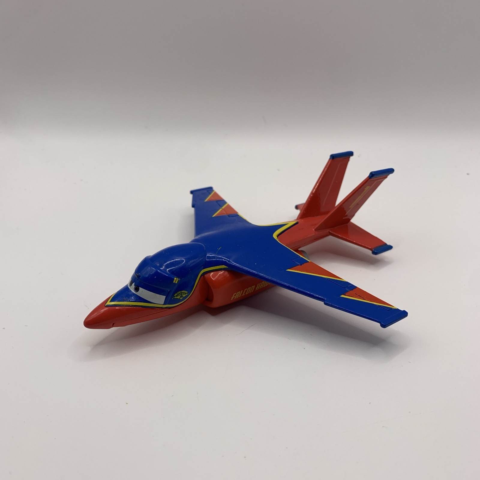 Disney Pixar Cars Falcon Hawk 1 Take Flight Jet Blue Red