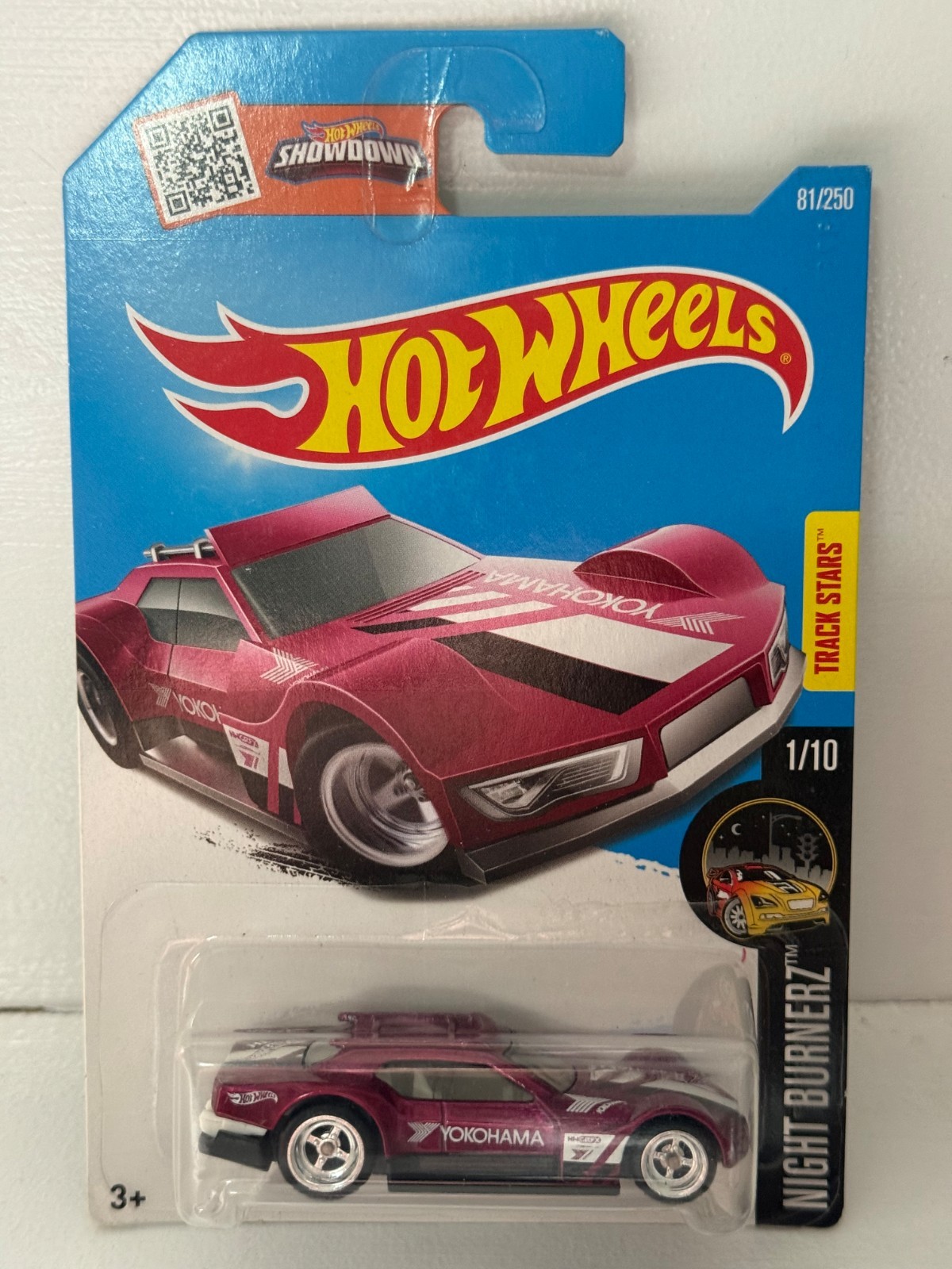 2016 HOT WHEELS SUPER TREASURE HUNT 1/10 TRACK STARS DRIFTSTA YOKOHAMA 1:64