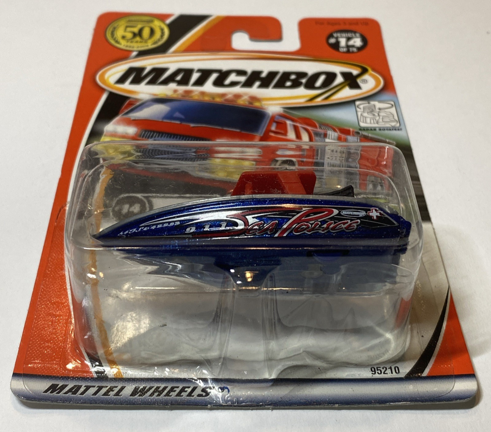Matchbox 50 Years Sea Speeder To The Rescue #14 of 75