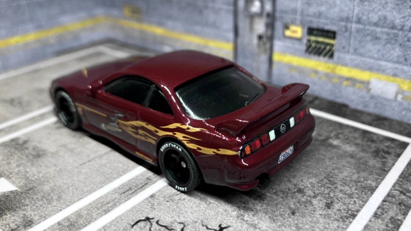 CUSTOM Red Nissan 240SX (S14) Silvia • Hot Wheels Premium Fast & Furious Car