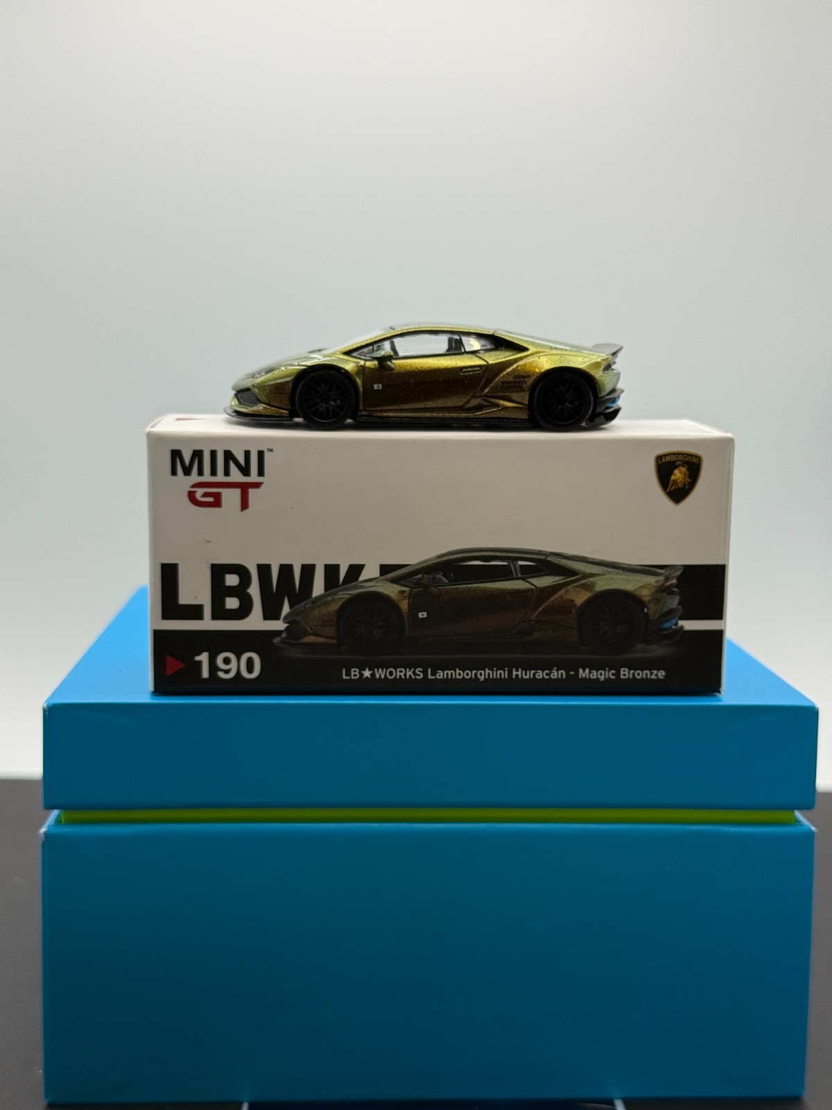 Mini GT Lamborghini Huracán LB Works Liberty Magic Bronze 190 1/64