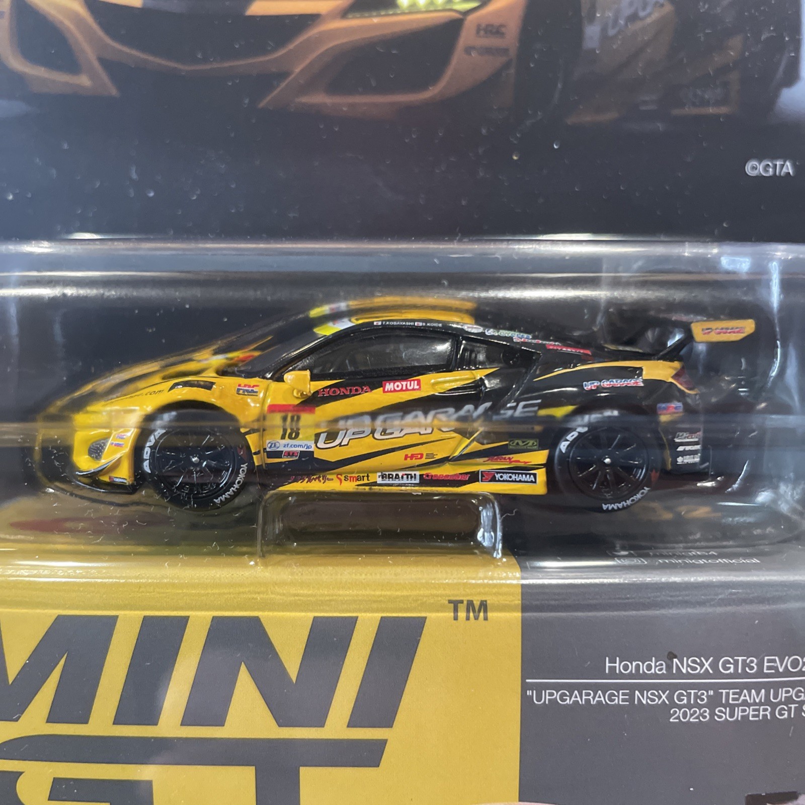TSM Model Mini Honda NSX GT3 Evo 22 #18