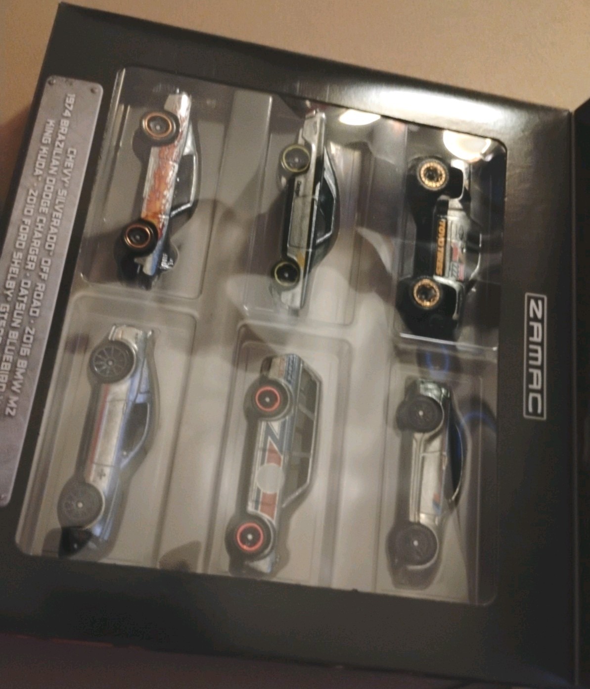 Hot Wheels Zamak Multipack 6 mini cars 3 years old +HDH53 Mettel