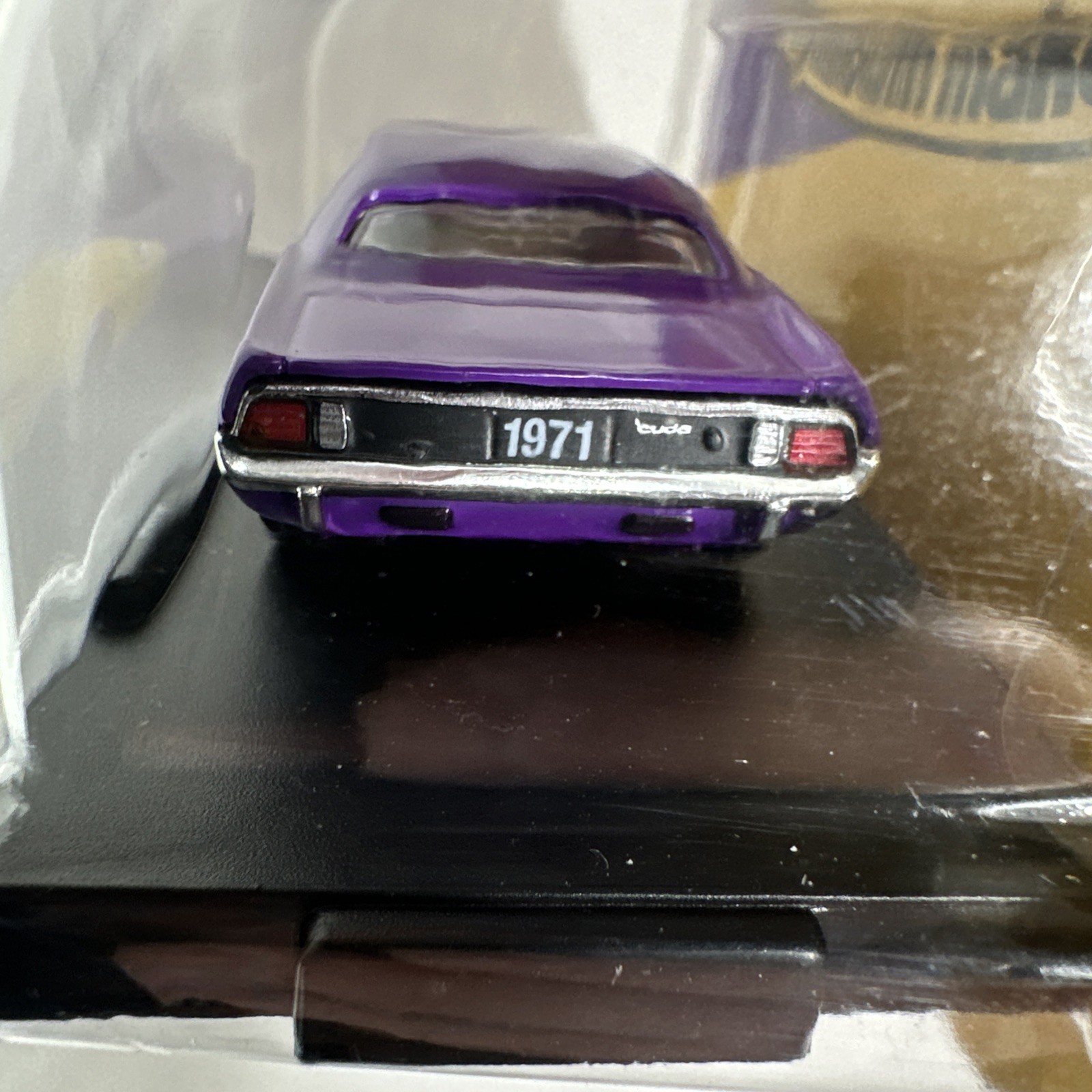 1971 Plymouth Cuda 440 Purple M2 Machines R123 24-72 New in Package Muscle Car