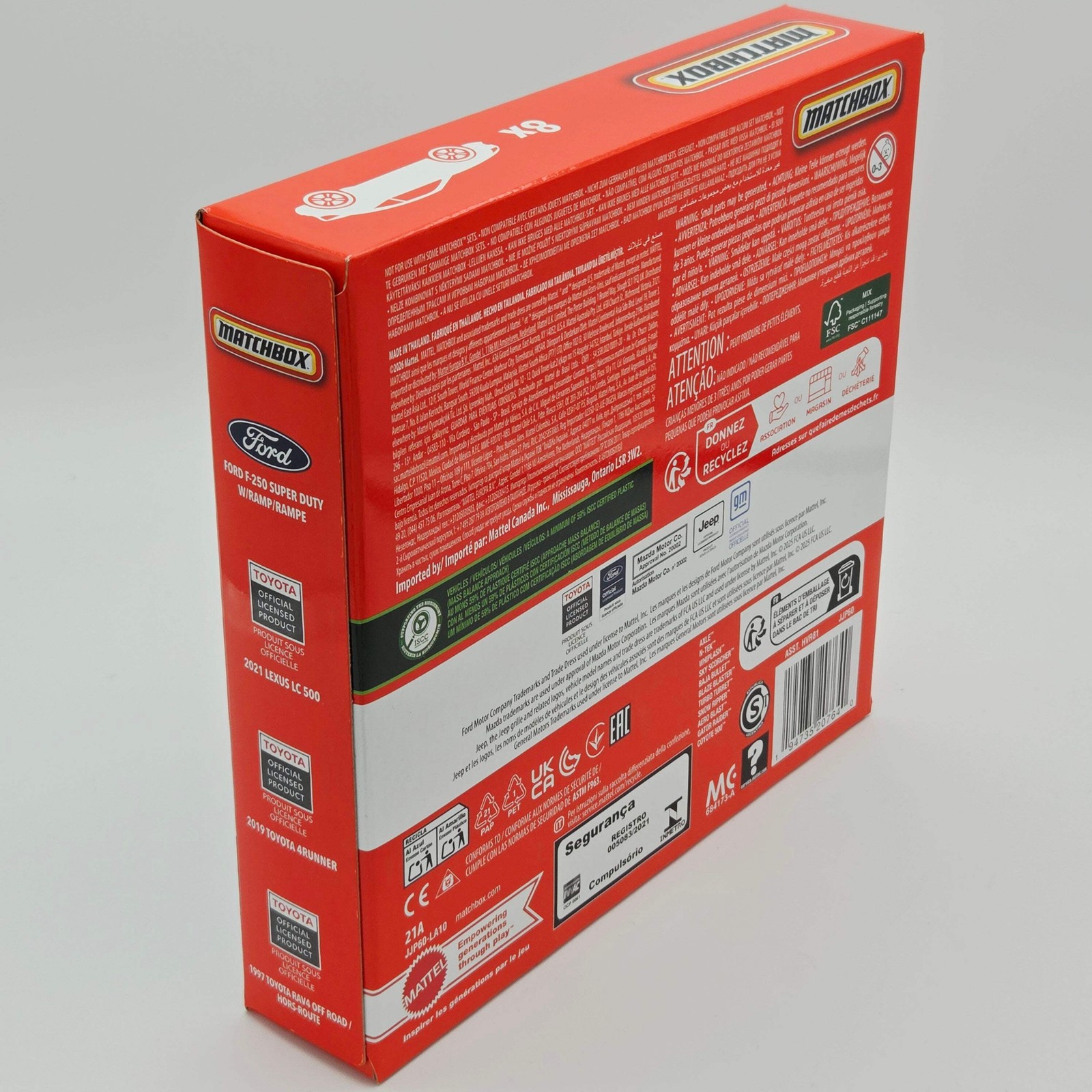 Matchbox 8 Pack – Exclusive Ford F-250 Super Duty (2026 Mix 4)