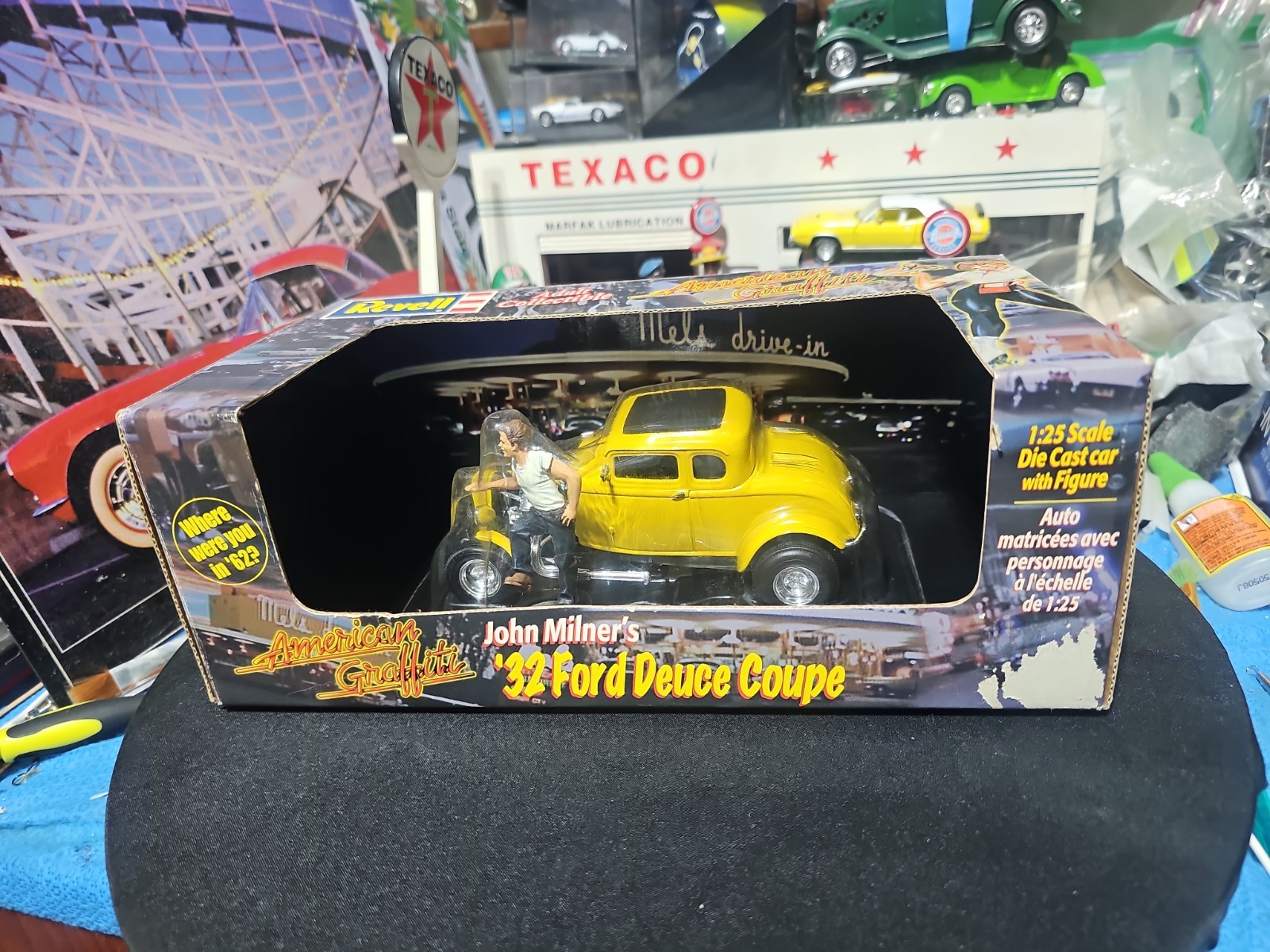 VINTAGE RARE REVELL AMERICAN GRAFFITI 1:25 FORD 1932 DEUCE COUPE JOHN MILNERS