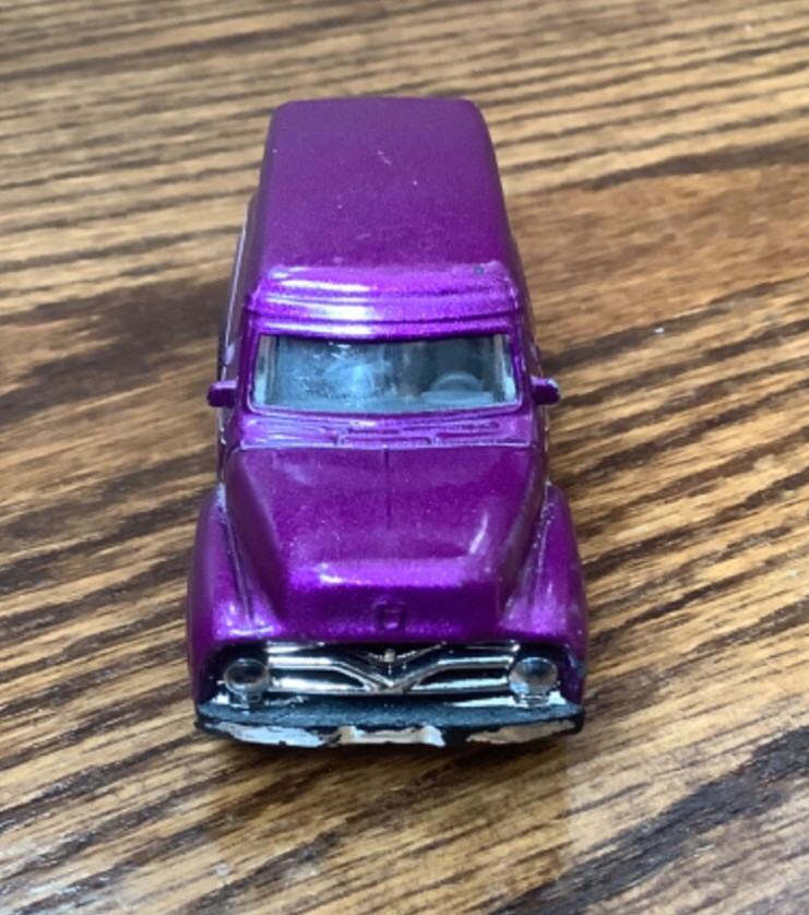 Matchbox 1955 Ford F-100 Panel Delivery Truck – Mobile Pinstriper (Loose) 2007