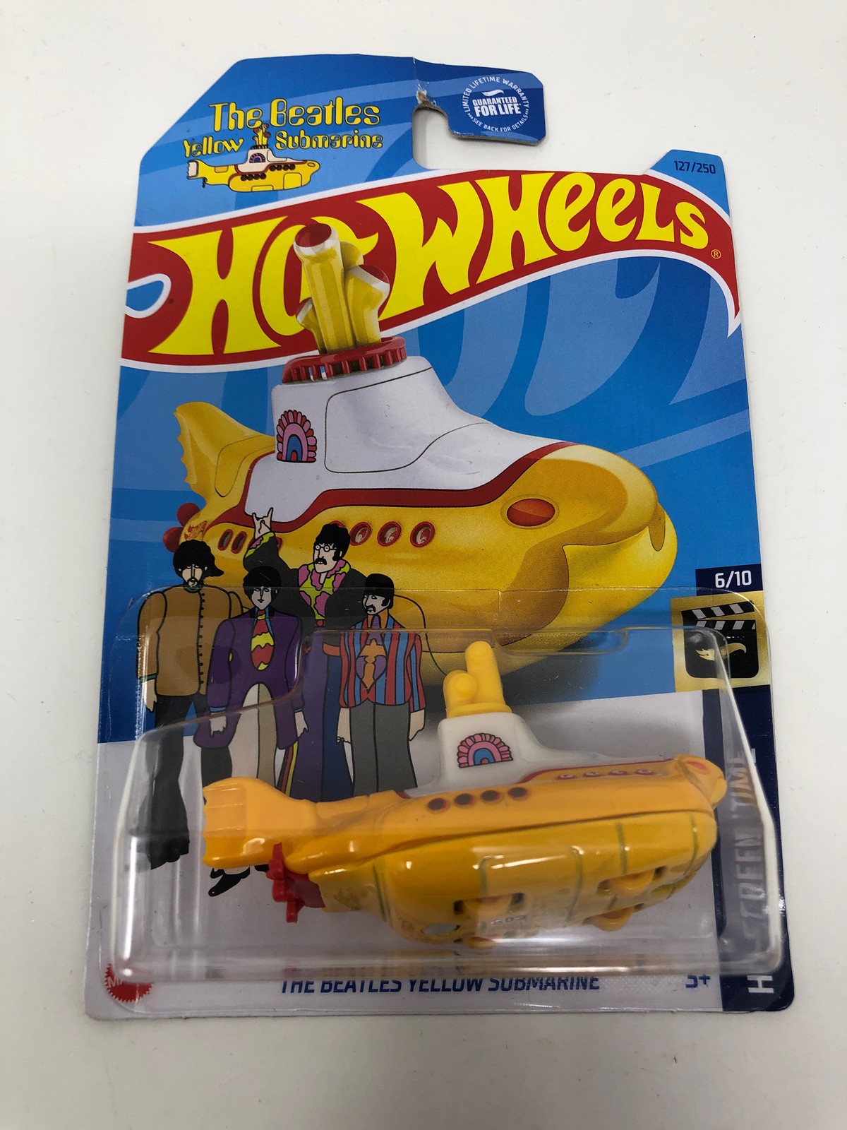 Hot Wheels The Beatles Yellow Submarine, HW Screen Time 6/10
