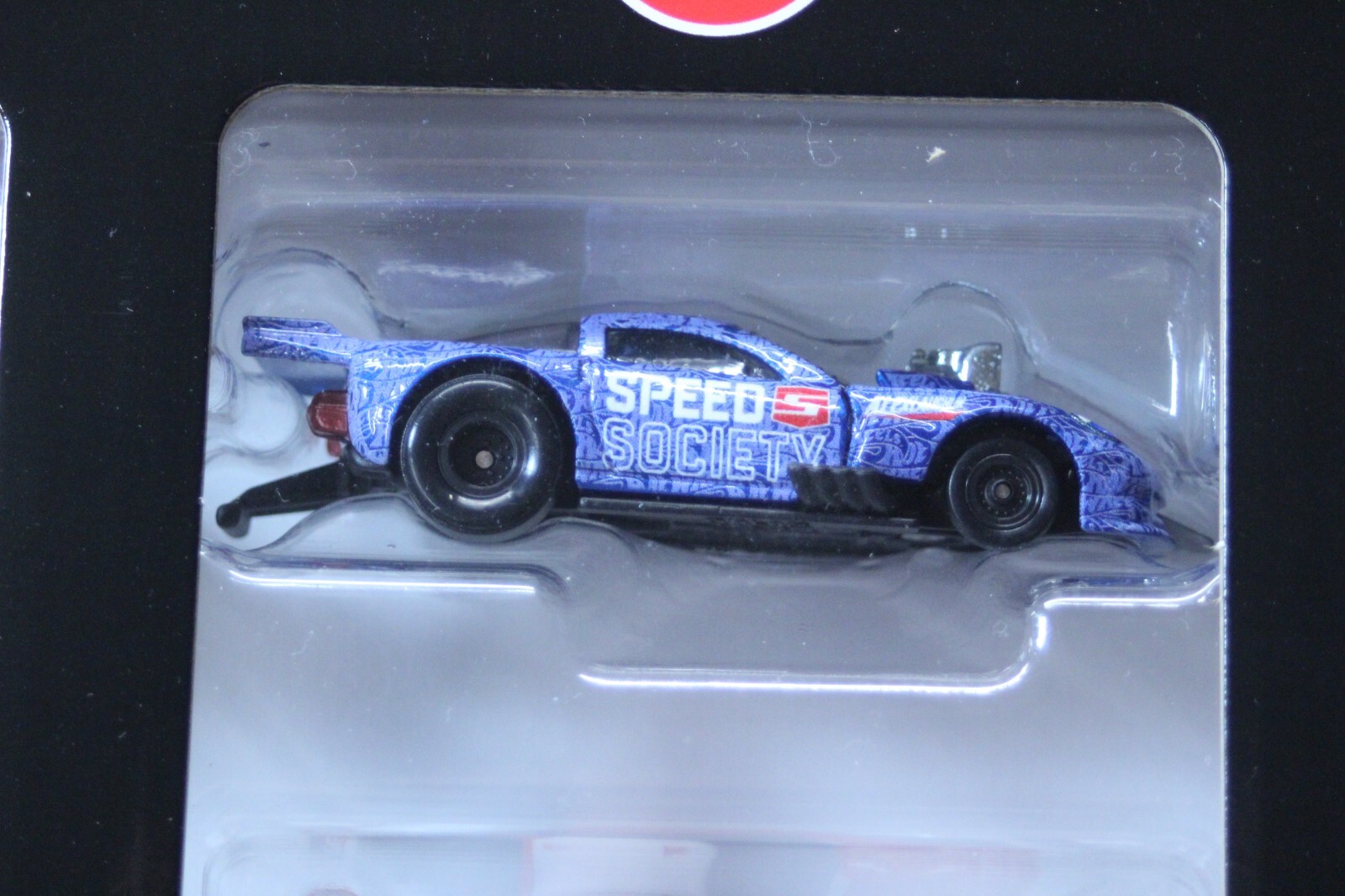 2022 Hot Wheels PACKAGE PULL loose BOULEVARD blue ’12 CORVETTE Z06 DRAG RACER