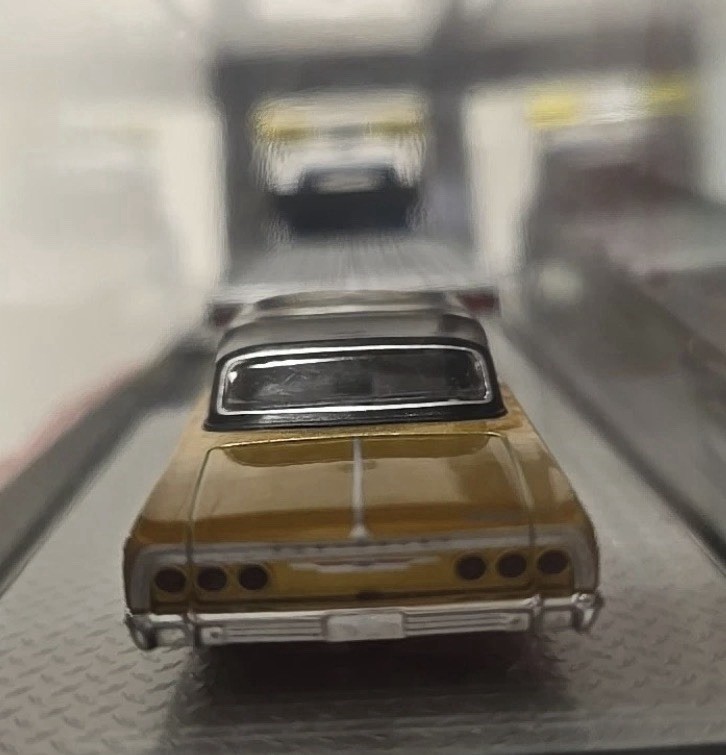 🔥M2 Machines 1:64 1968 Chevy C60 Truck & 1964 Impala S47 Blue/Gold 1 of 6,000!