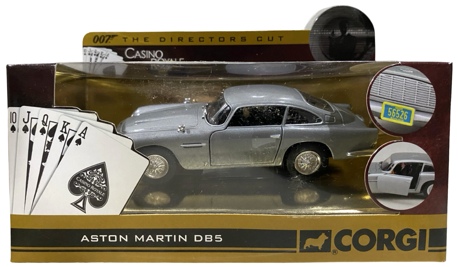 Corgi Aston Martin DB5 James Bond 007 Casino Royale Director Cut 1:36 NEW 2006