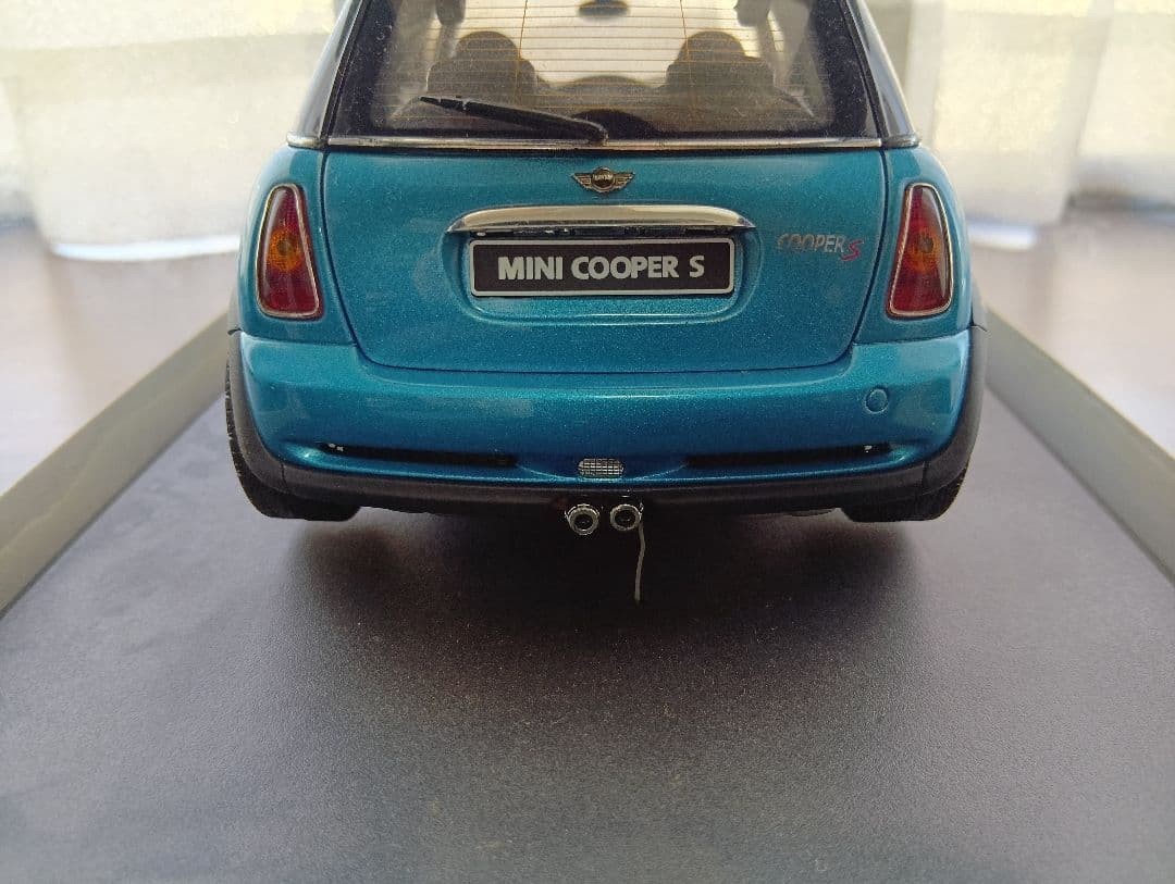 AUTOart 1/18 Mini Cooper S R53 Electric Blue 74841 Diecast Model