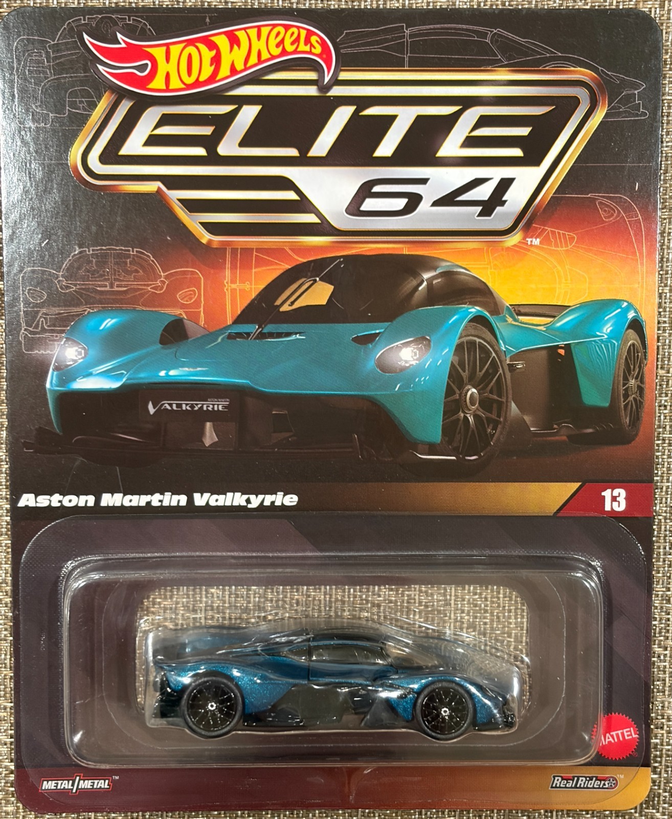 2025 Hot Wheels Elite 64 Aston Martin Valkyrie , Factory sealed , Free shipping