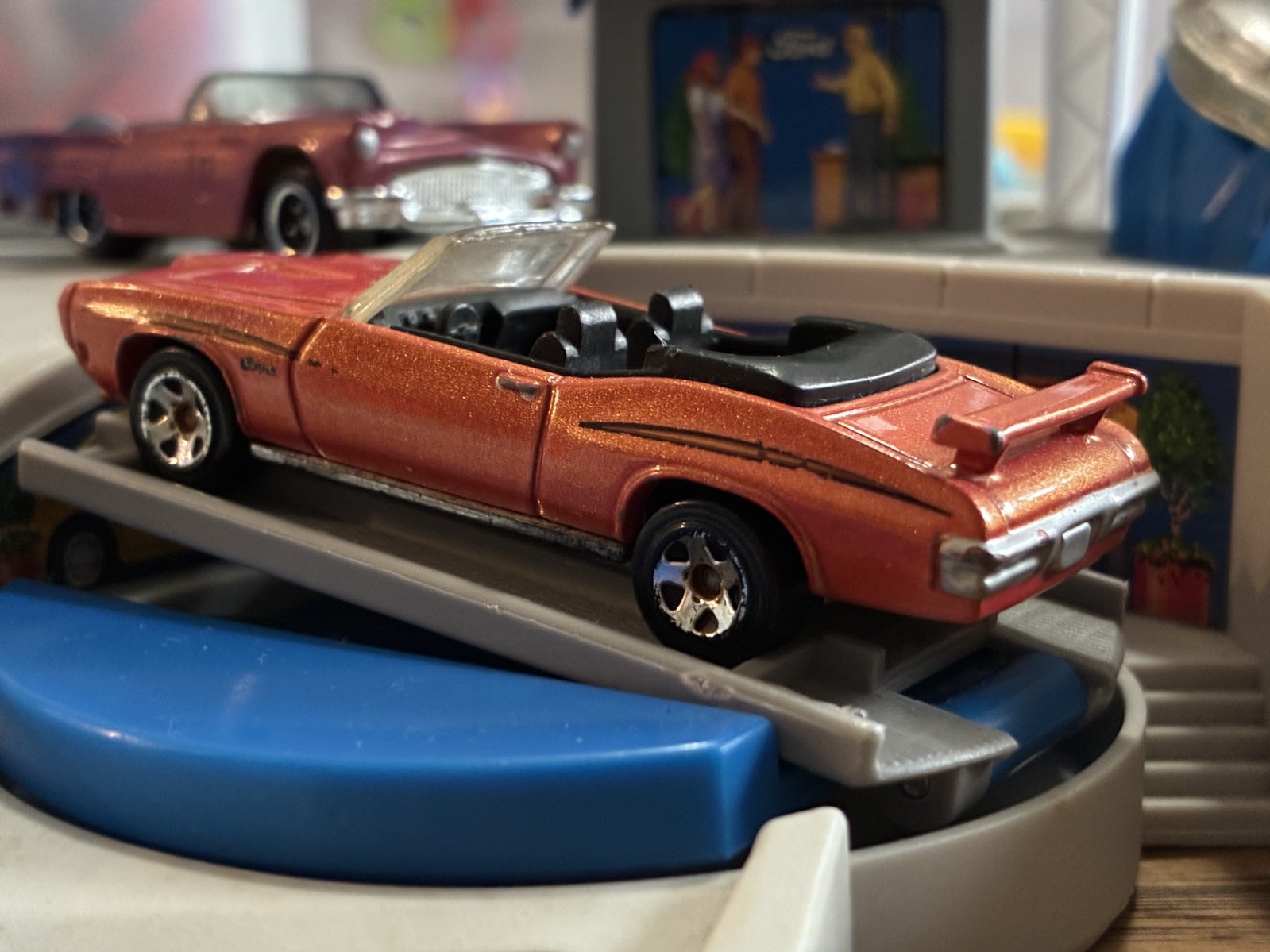Hot Wheels 1970 Pontiac GTO Convertible Loose Diecast 1:64 Scale 2007