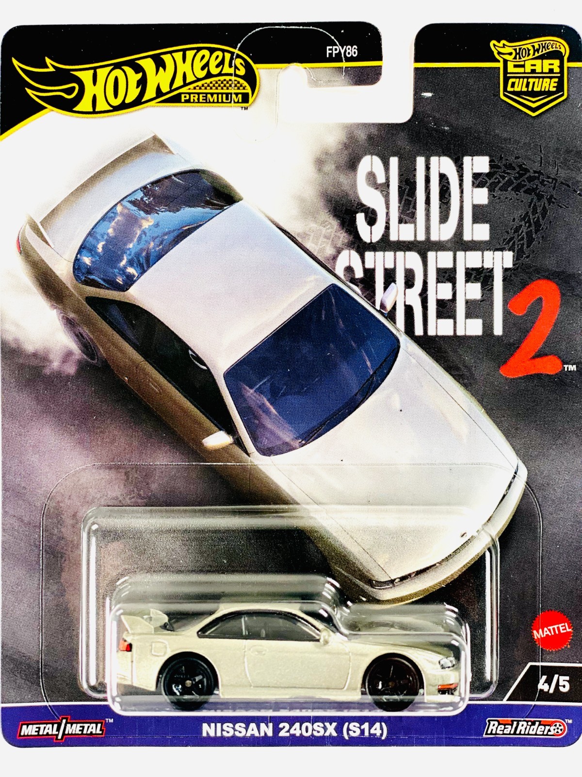 Hot Wheels 2023 Slide Street 2 Nissan 240SX (S14)