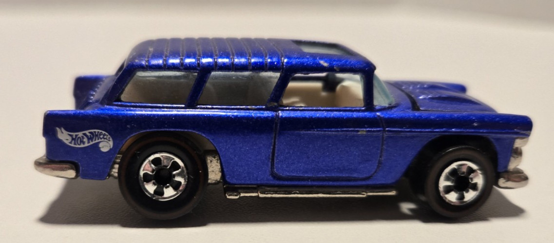 (1993) Hot Wheels Vintage Collection Classic Nomad Metallic Blue Redline Replica