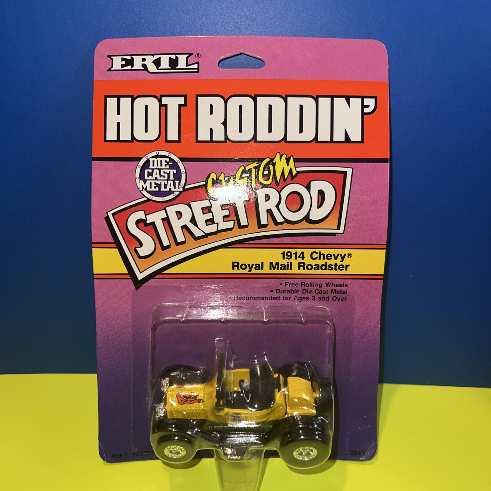 ERTL HOT RODDIN’ CUSTOM STREET ROD 1914 Chevy Royal Mail Roadster New In Package