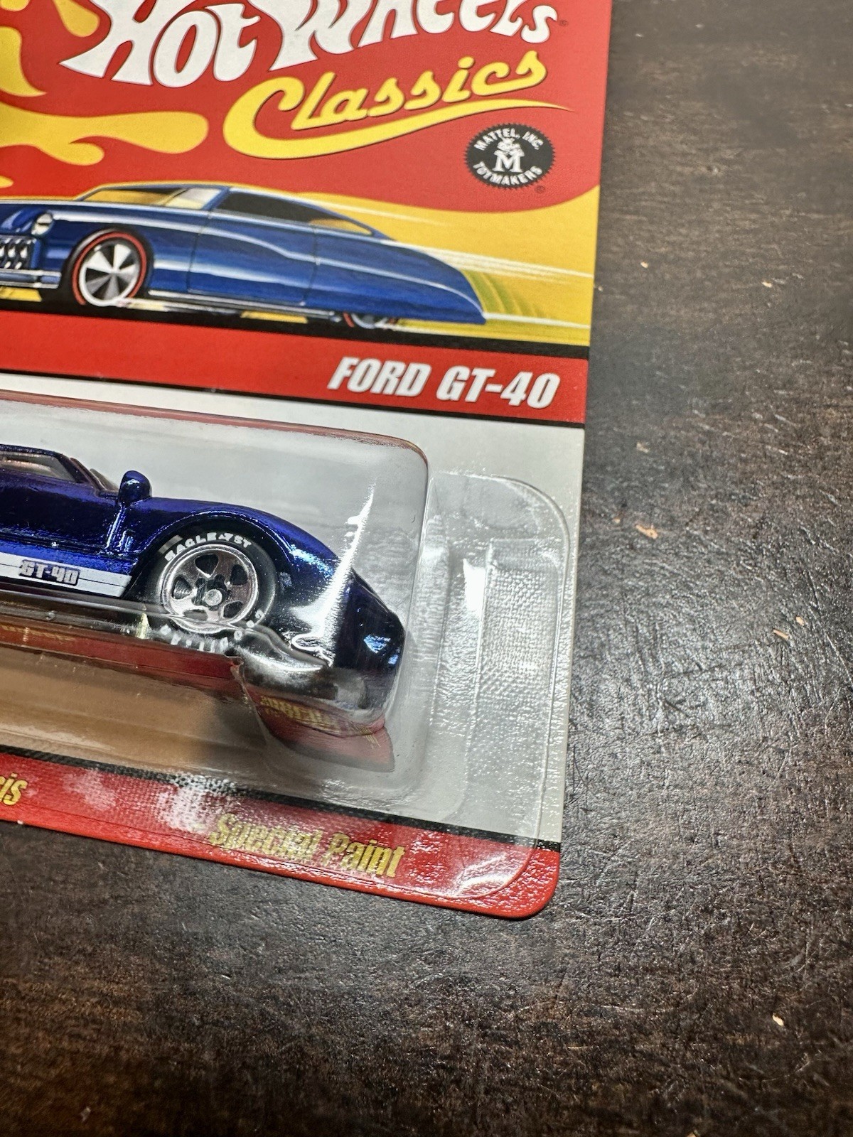 Hot Wheels Classics Series 2 Ford GT-40 Dark Blue
