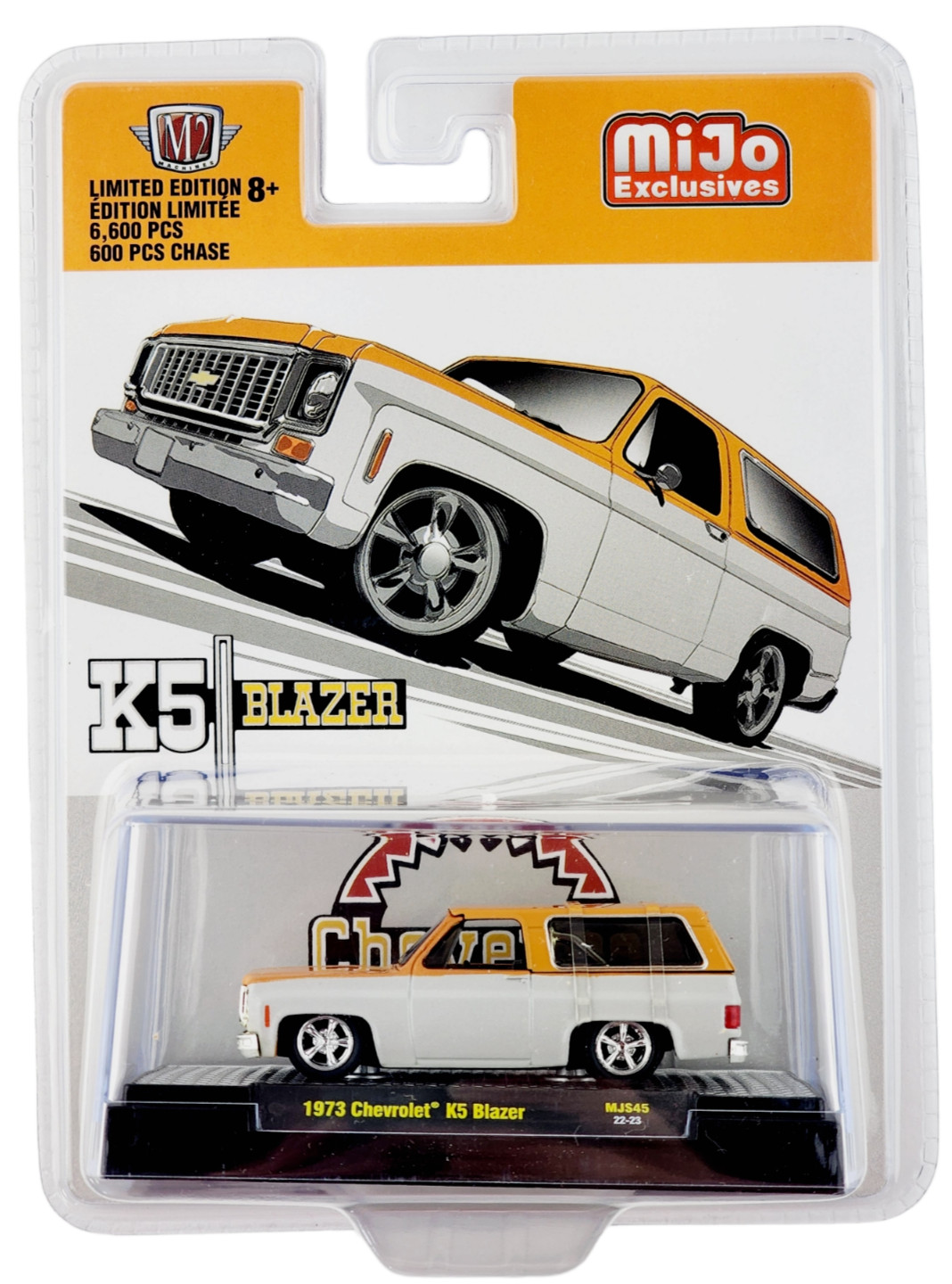 M2 Machines 1:64 Mijo Exclusive 1973 Chevrolet K5 Blazer w/ Removable Top