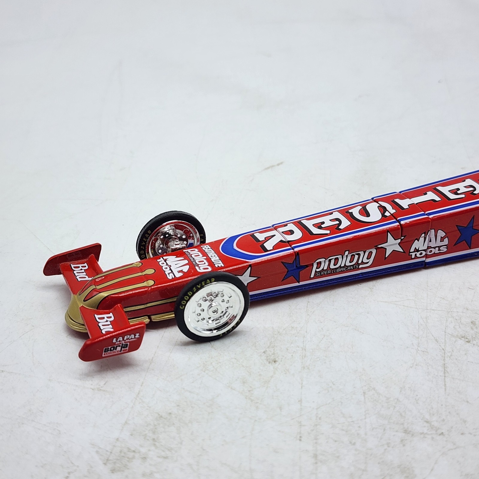 55D 2000 Kenny Bernstein Budweiser US Olympic Team NHRA Top Fuel Dragster 1/24