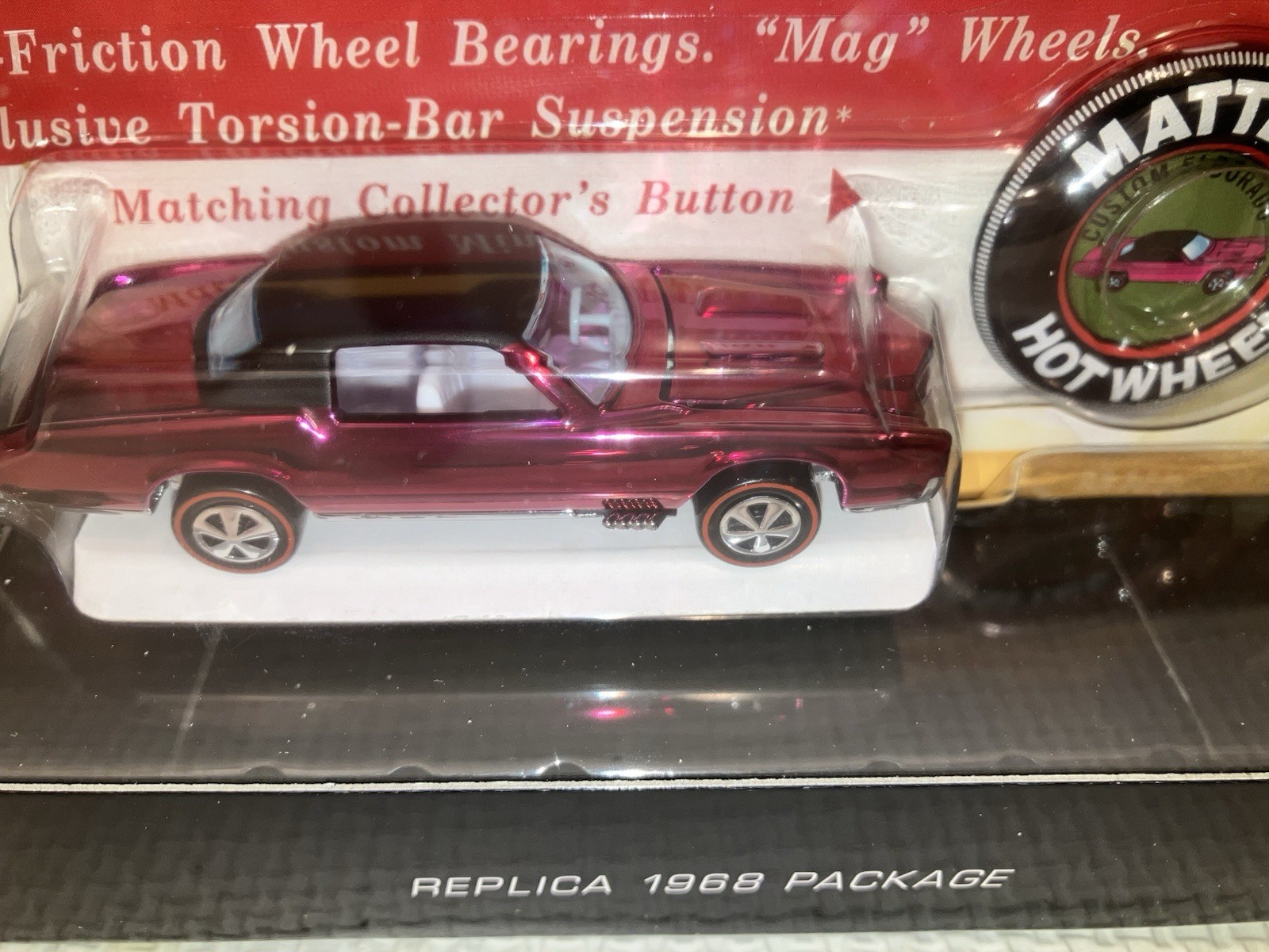 Hot Wheels Redline CUSTOM ELDORADO, Mint In Box, RLC Original 16, 2/5000 SWEET!