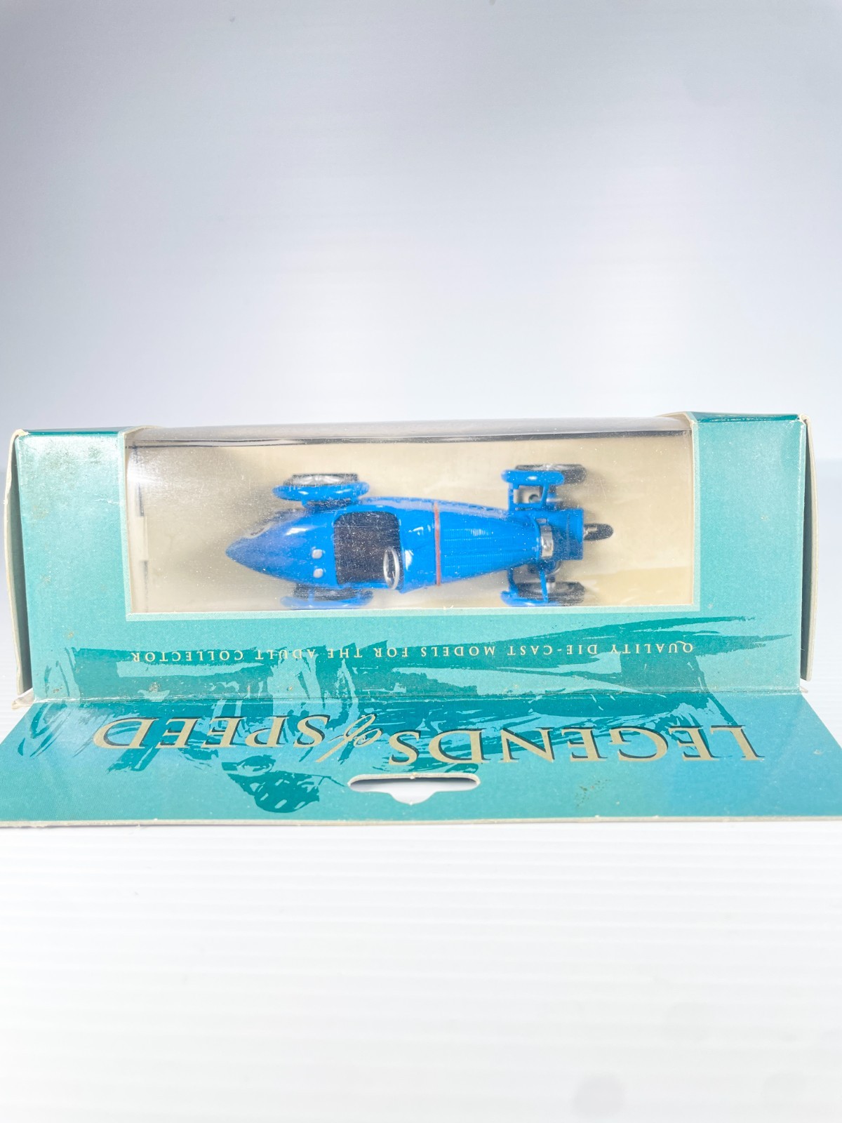 Corgi Bugatti Type 35 Racing Car 00202 1:36 Legends Of Speed Number 3 Boxed.