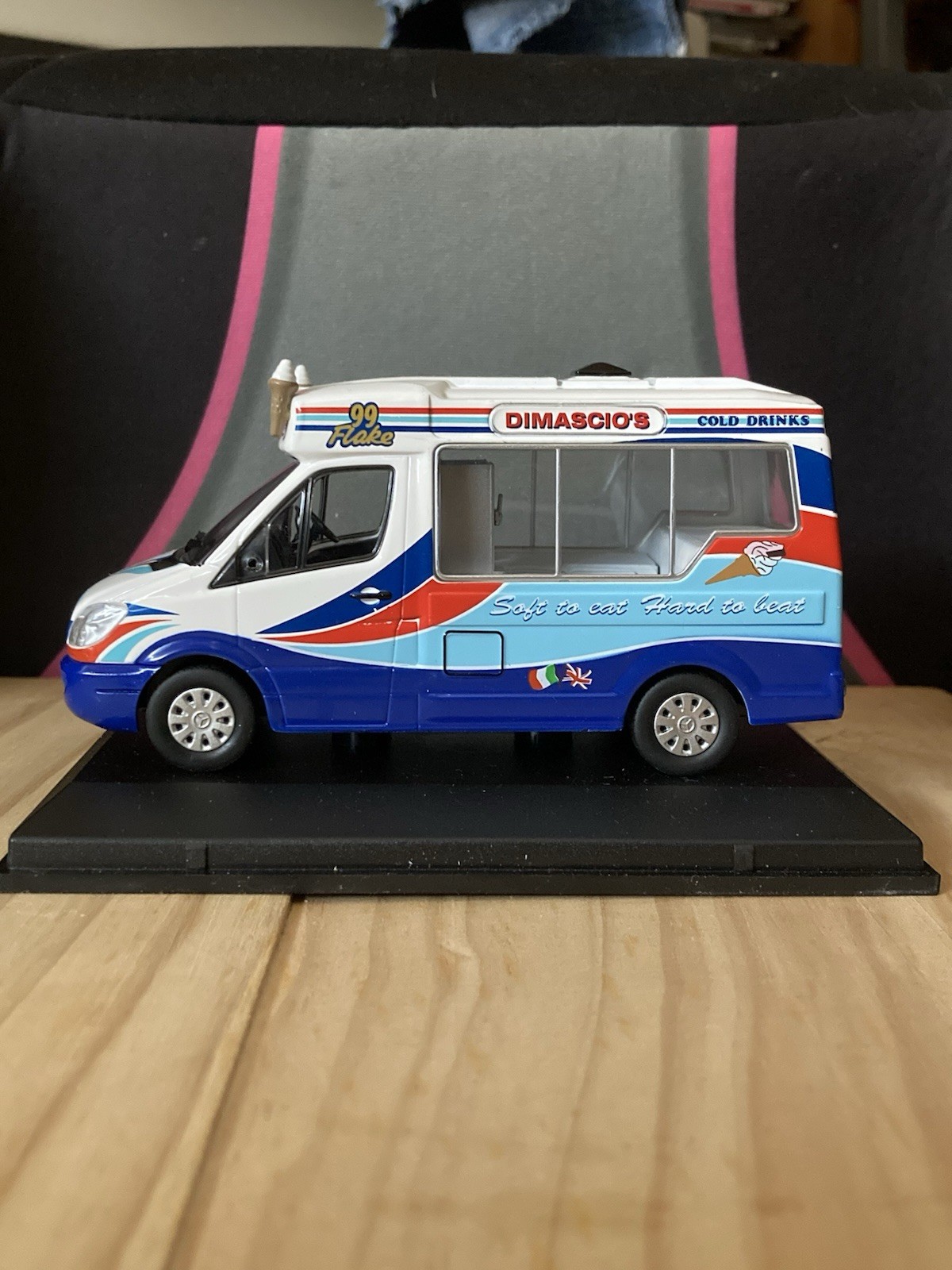 1:43 Dimascio’s Mercedes Sprinter Ice Cream Van. Please read full description.