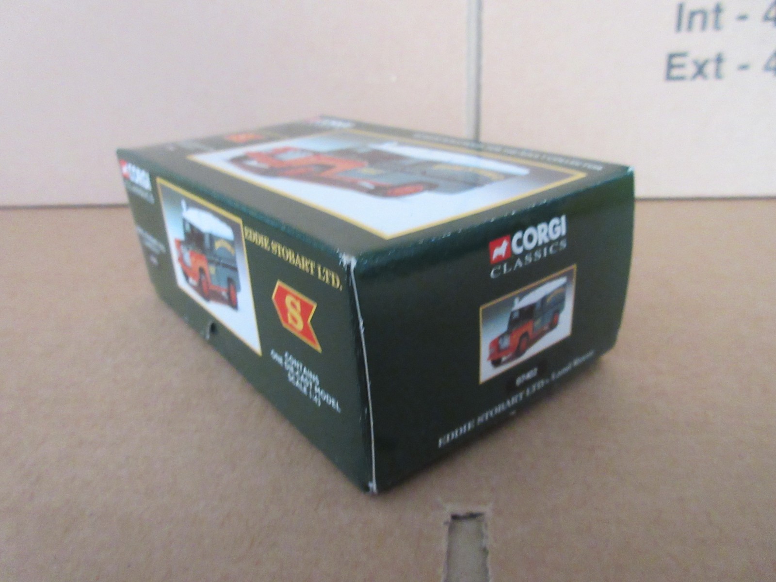 CORGI 1:43 LAND ROVER – EDDIE STOBART LIMITED 07402 EDDIE STOBART COLLECTABLES